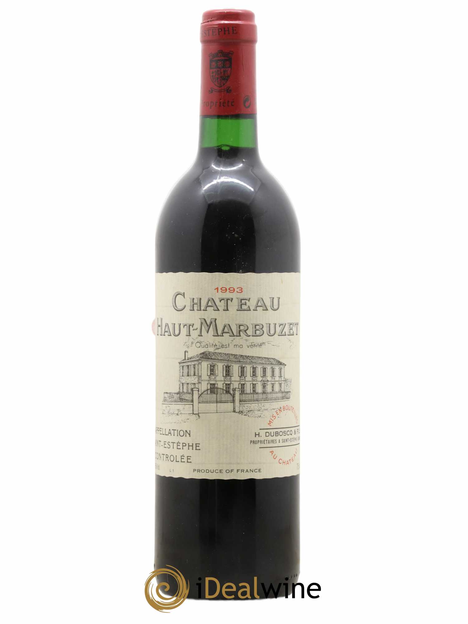 Château Haut Marbuzet 1993 - Lot of 1 bottle - 0