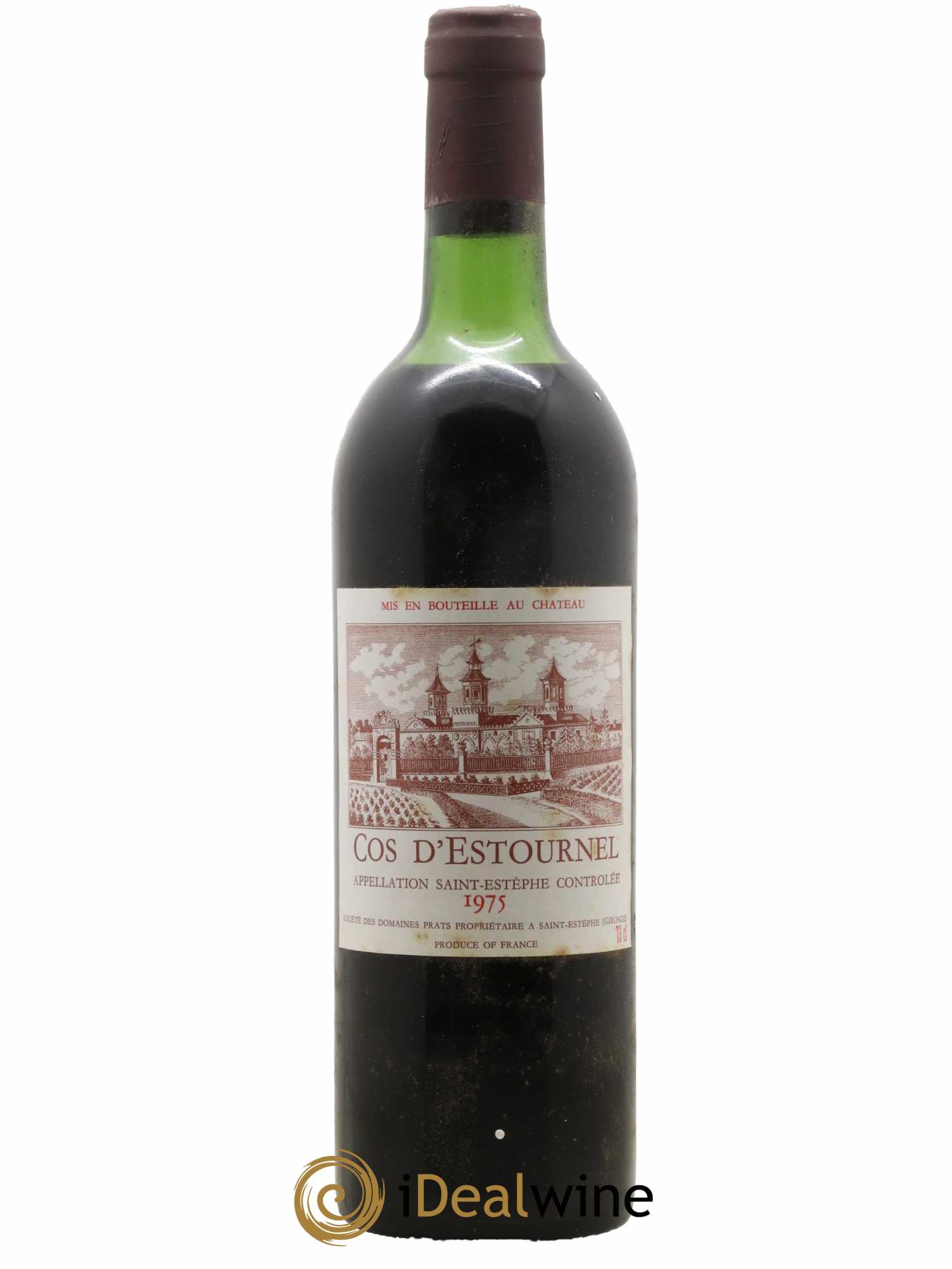 Cos d'Estournel 2ème Grand Cru Classé 1975 - Lot de 1 bouteille - 0