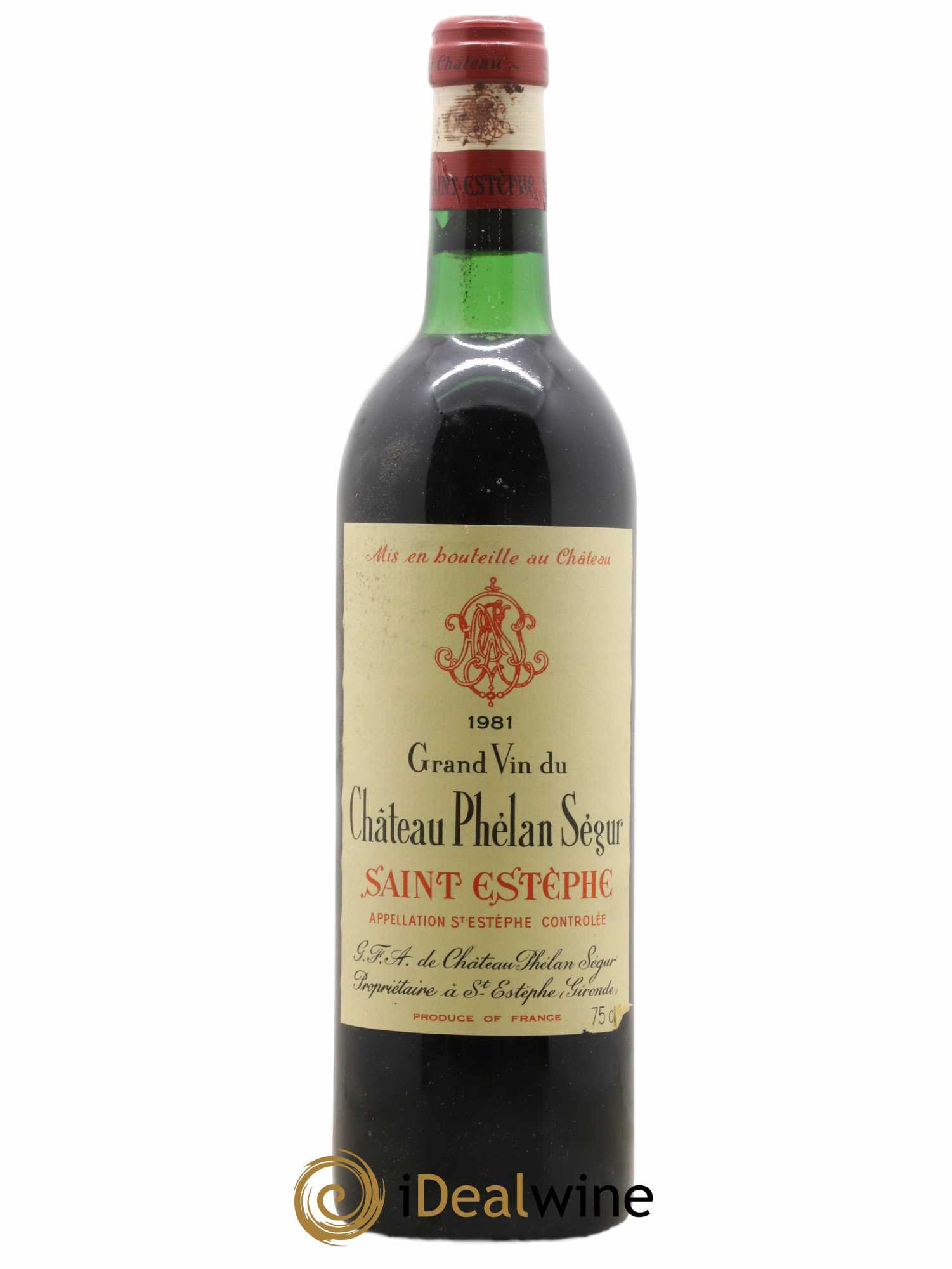 Château Phélan Ségur 1981 - Lot de 1 bouteille - 0