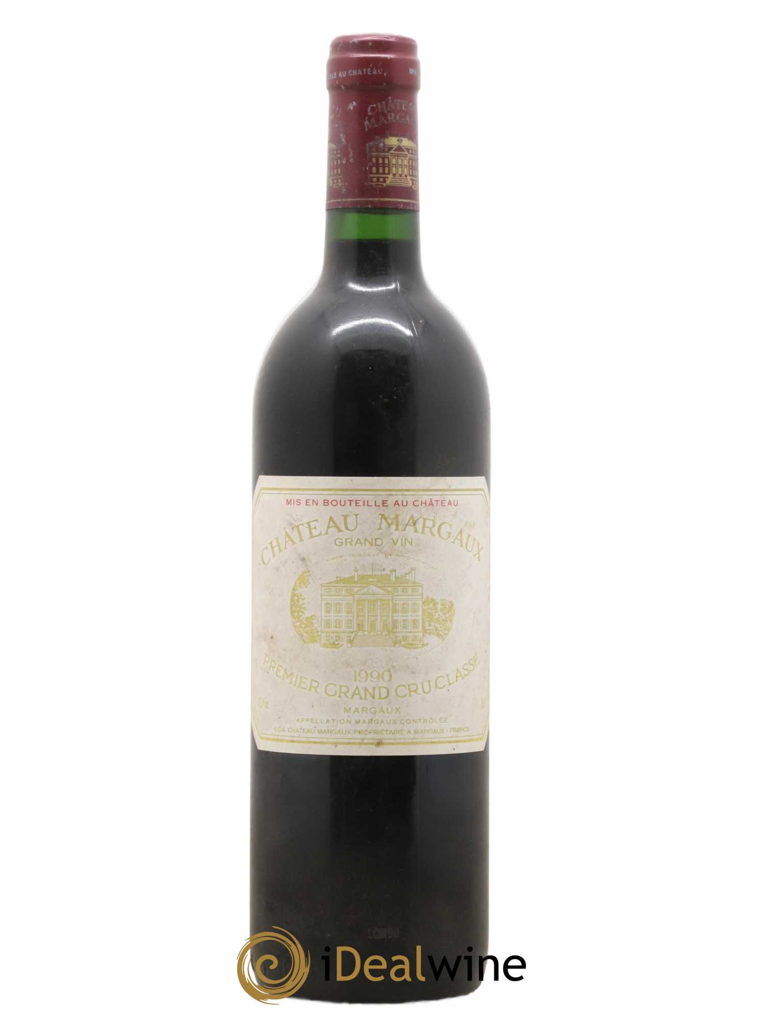Château Margaux 1er Grand Cru Classé 1990 - Lot de 1 bouteille - 0
