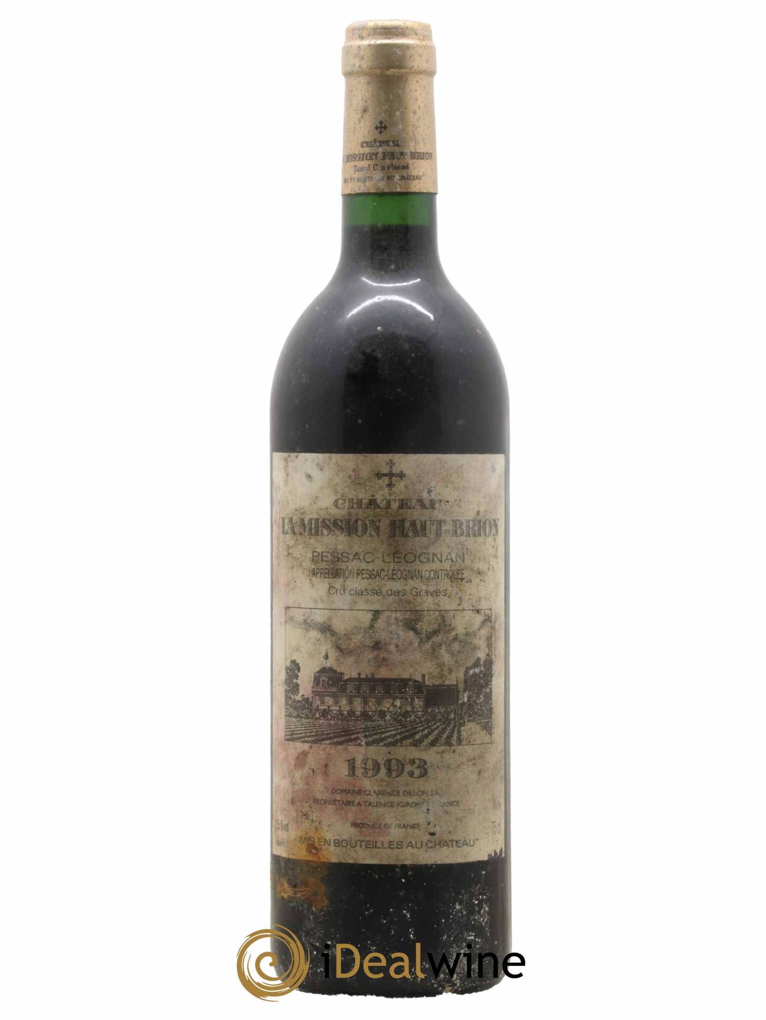 Château la Mission Haut-Brion Cru Classé de Graves 1993 - Lot de 1 bouteille - 0