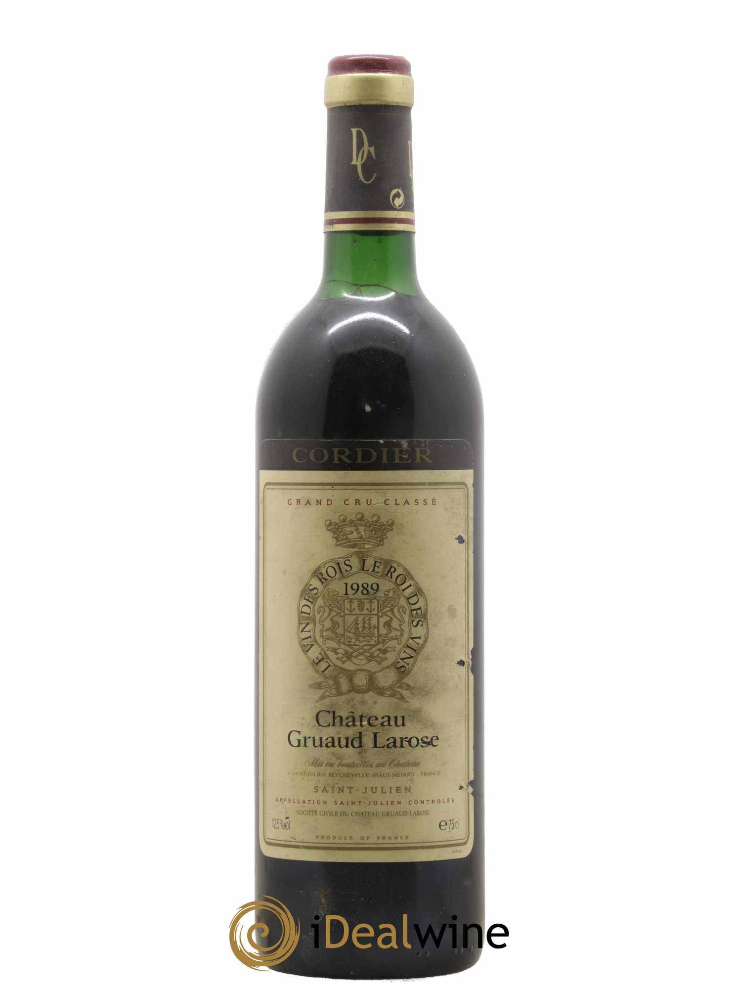 Château Gruaud Larose 2ème Grand Cru Classé 1989 - Lot de 1 bouteille - 0