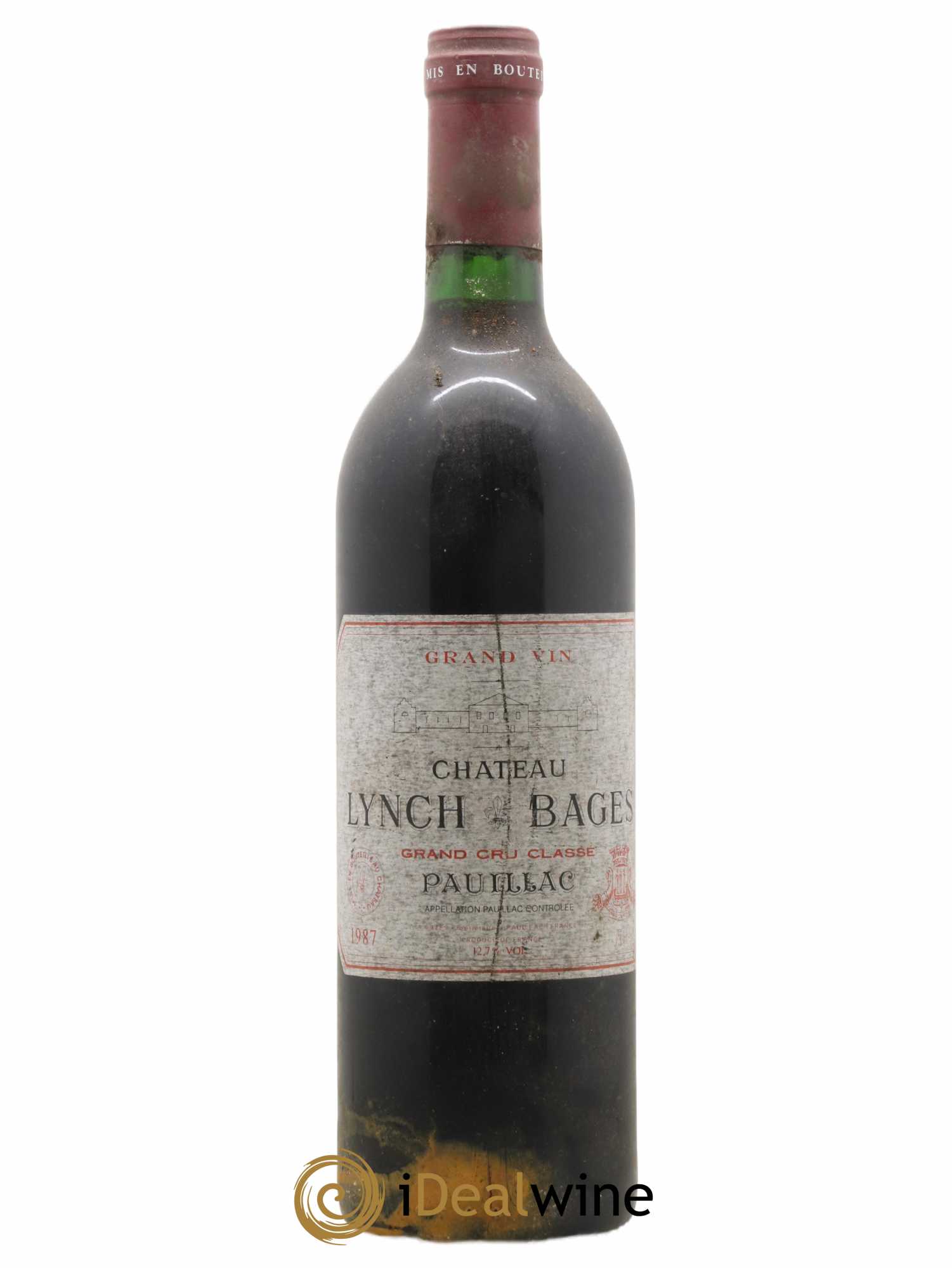 Château Lynch Bages 5ème Grand Cru Classé 1987 - Lot de 1 bouteille - 0