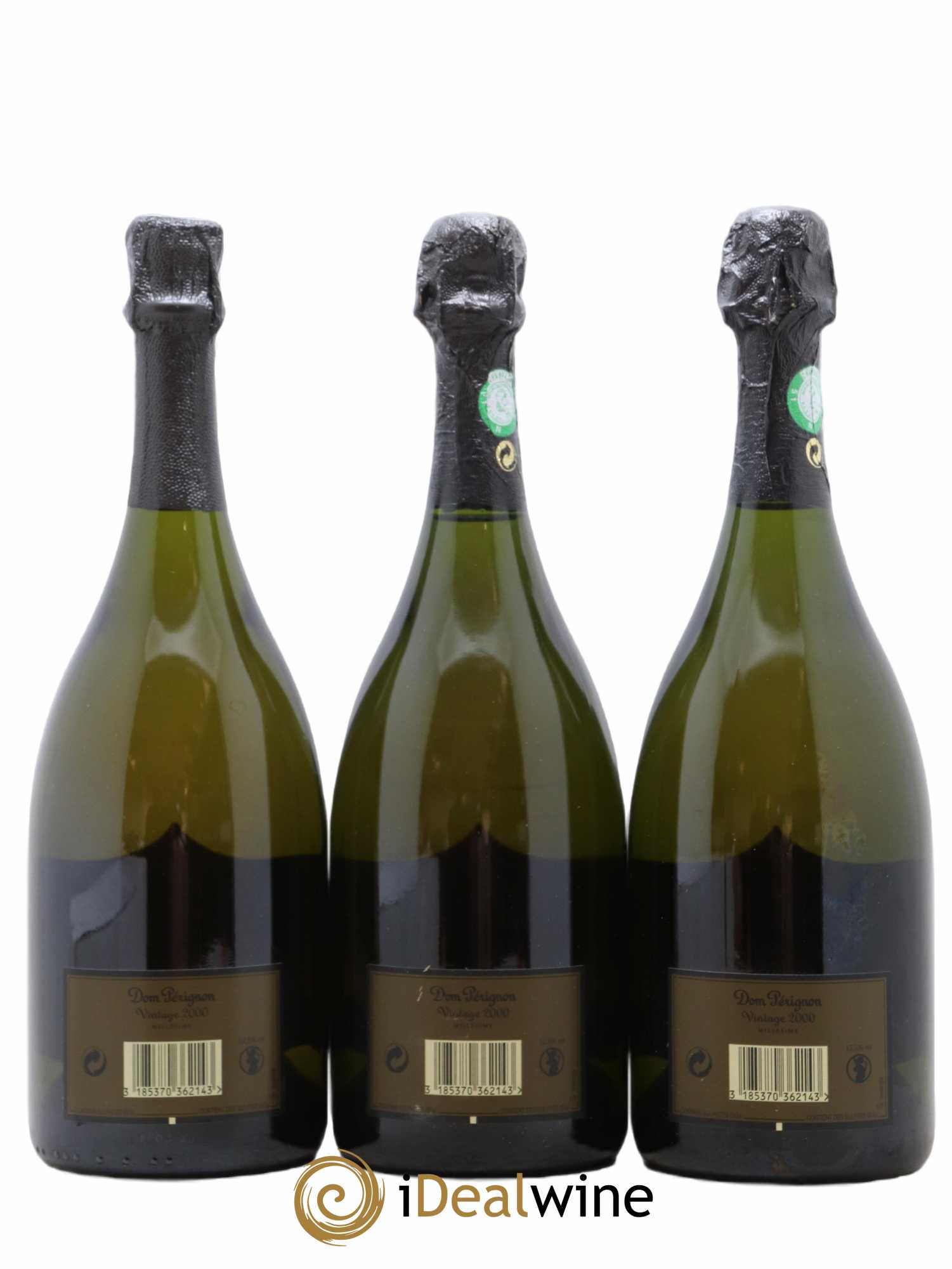 Brut Dom Pérignon 2000 - Lot de 3 bouteilles - 1