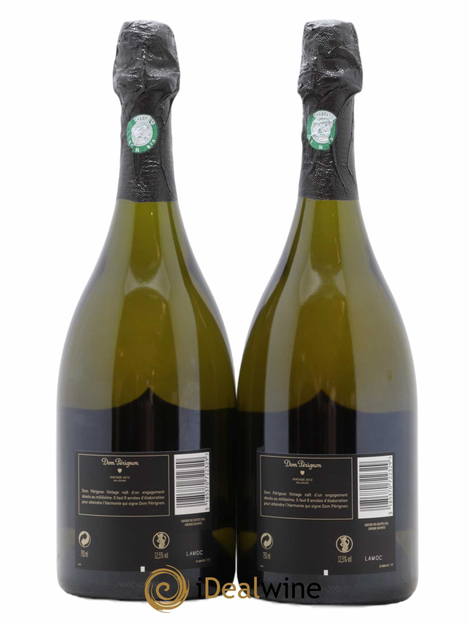 Brut Dom Pérignon 2012 - Lot de 2 bouteilles - 2