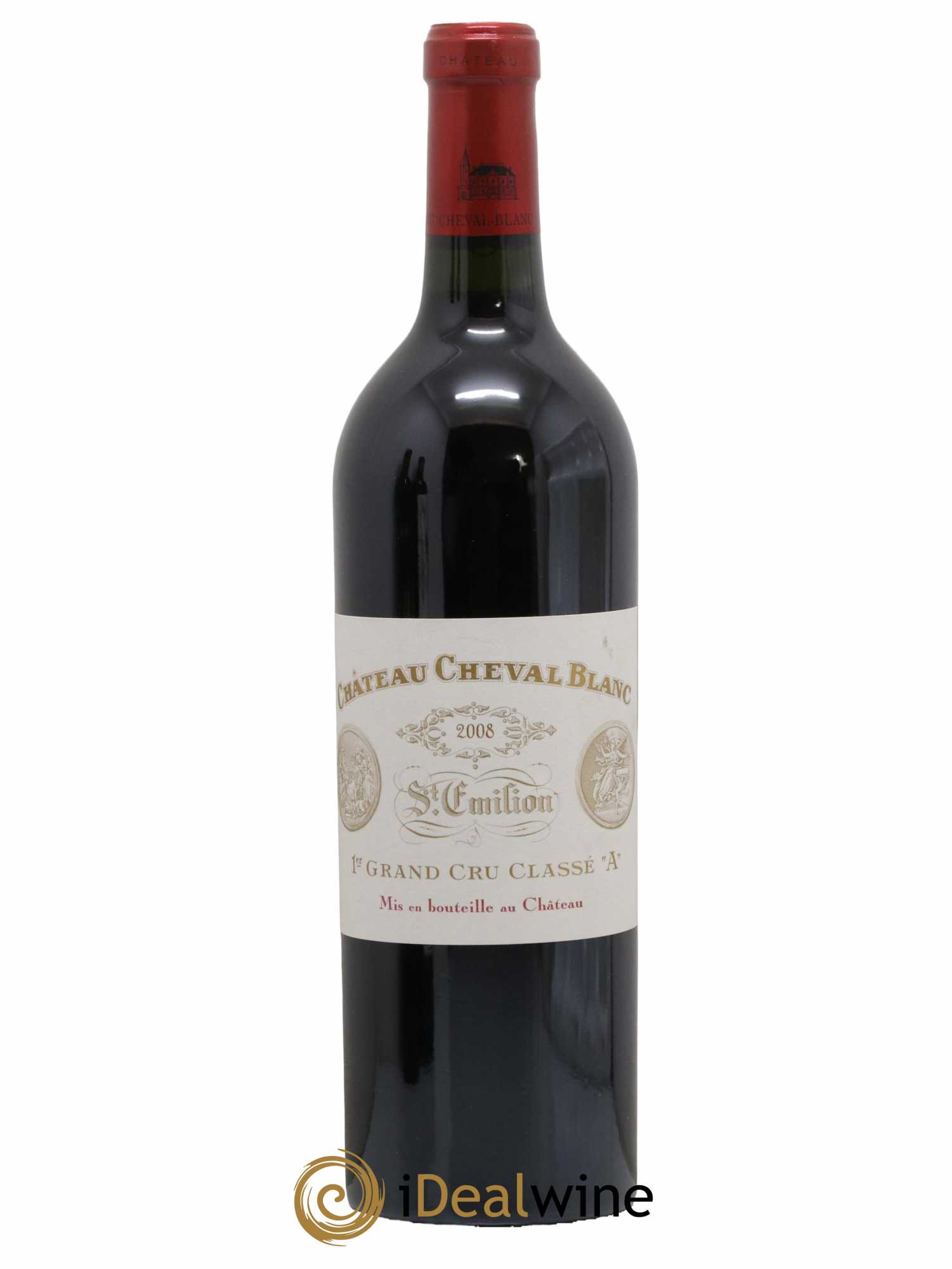 Château Cheval Blanc 1er Grand Cru Classé A 2008 - Lot de 1 bouteille - 0