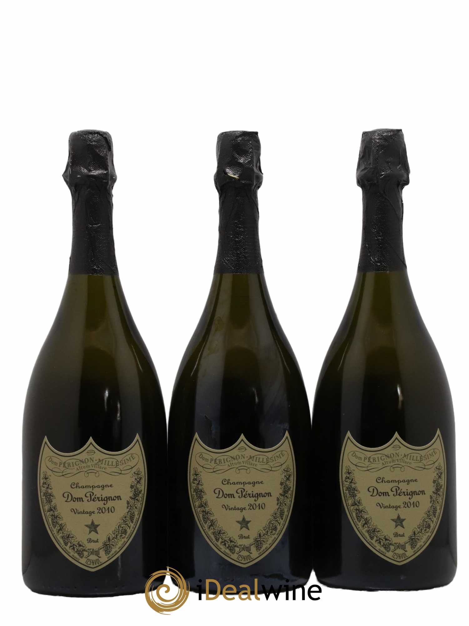 Brut Dom Pérignon 2010 - Lot de 3 bouteilles - 0
