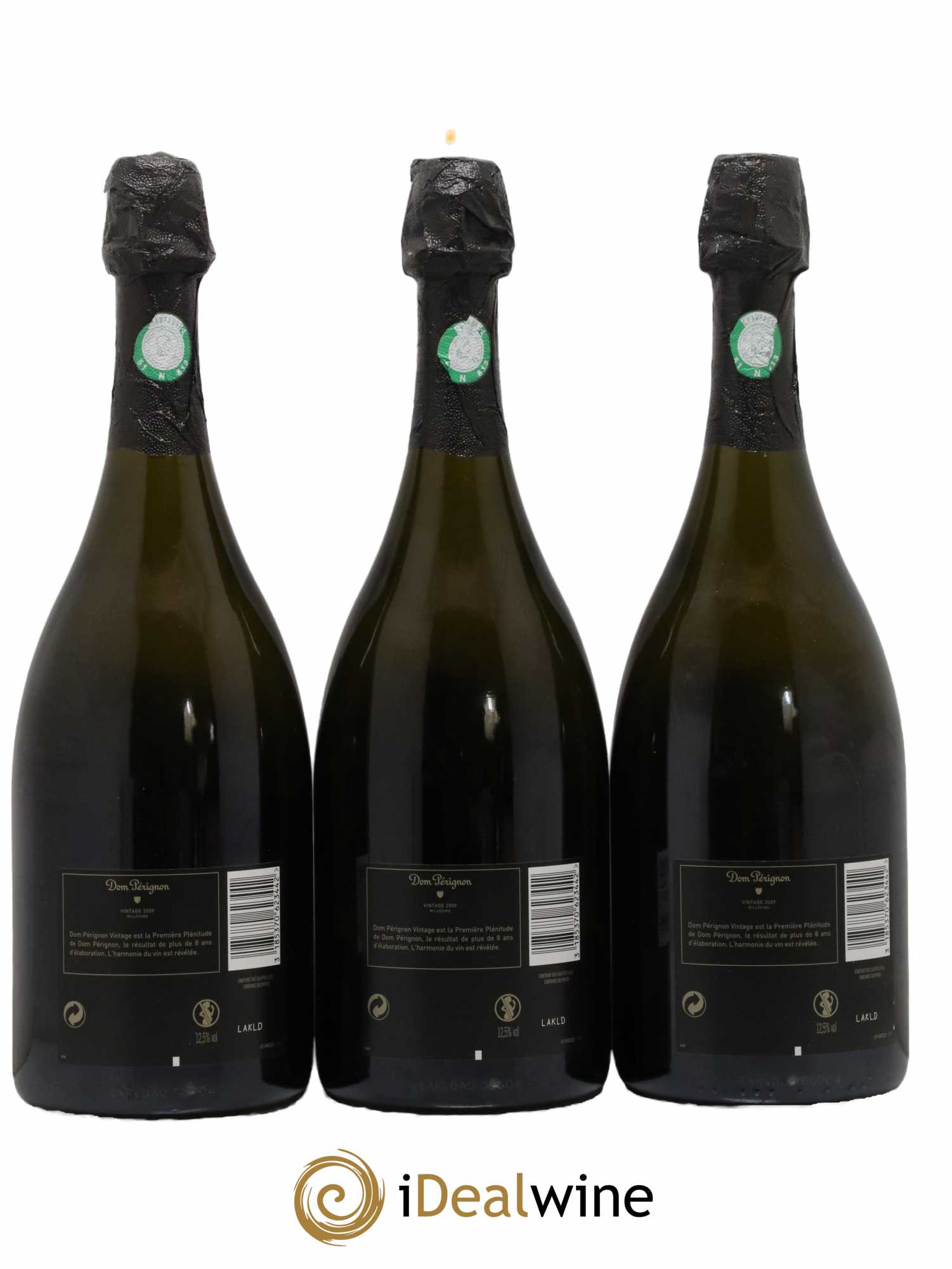 Brut Dom Pérignon 2009 - Lot de 3 bouteilles - 1
