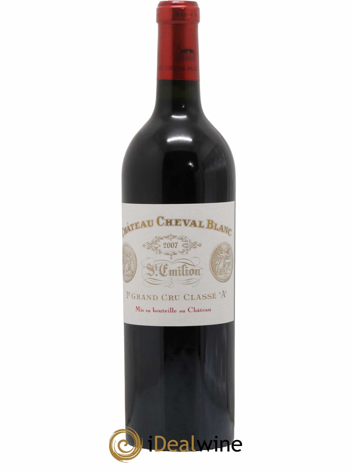 Château Cheval Blanc 1er Grand Cru Classé A 2007 - Lot de 1 bouteille - 0
