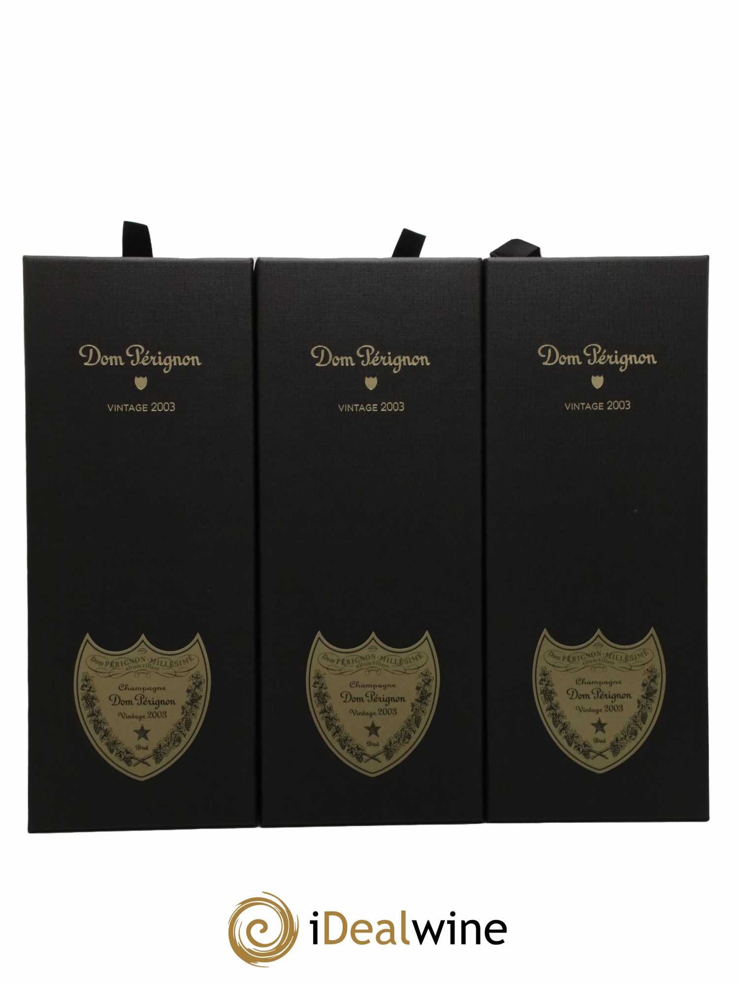 Brut Dom Pérignon 2003 - Lot de 3 bouteilles - 1