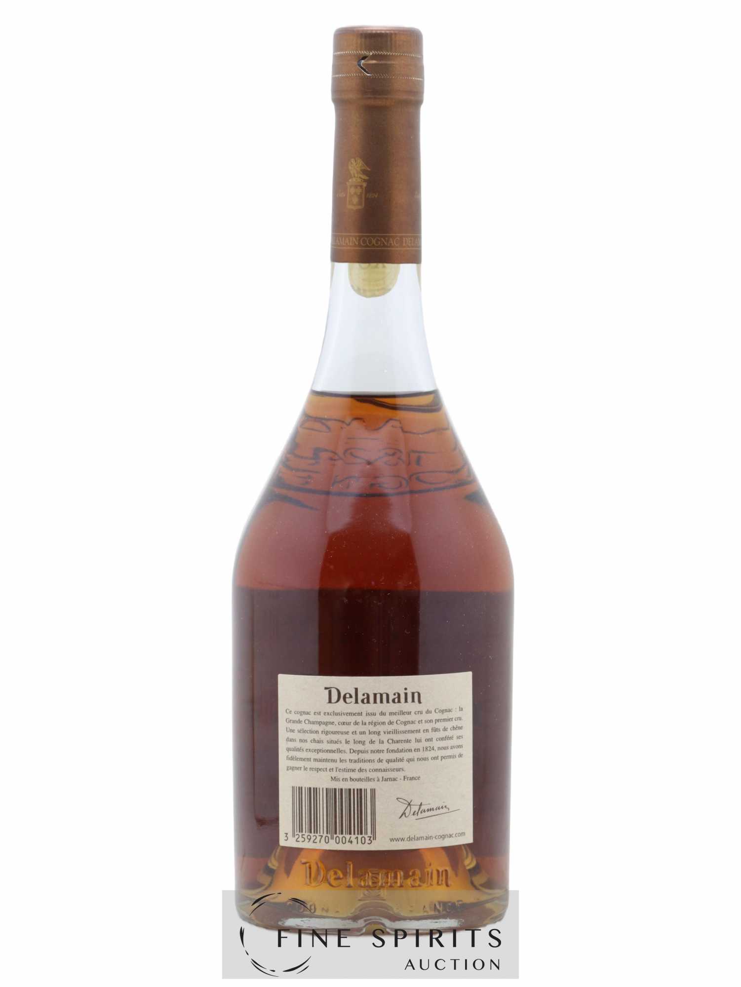 Delamain Of. X.O - Pale & Dry 1er Cru - Lot de 1 bouteille - 1