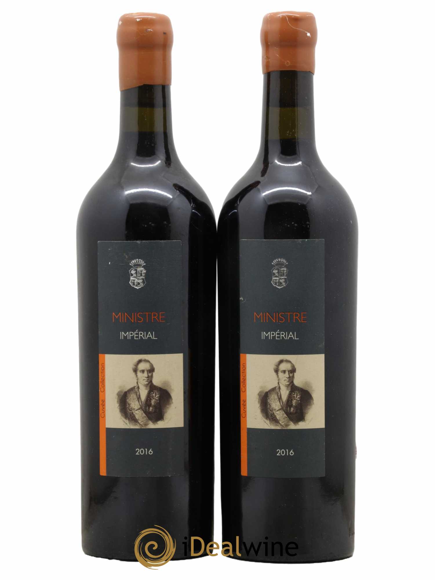 Vin de Corse Ministre Impérial Cuvée Collection Comte Abbatucci (Domaine) 2016 - Lot de 2 bouteilles - 0