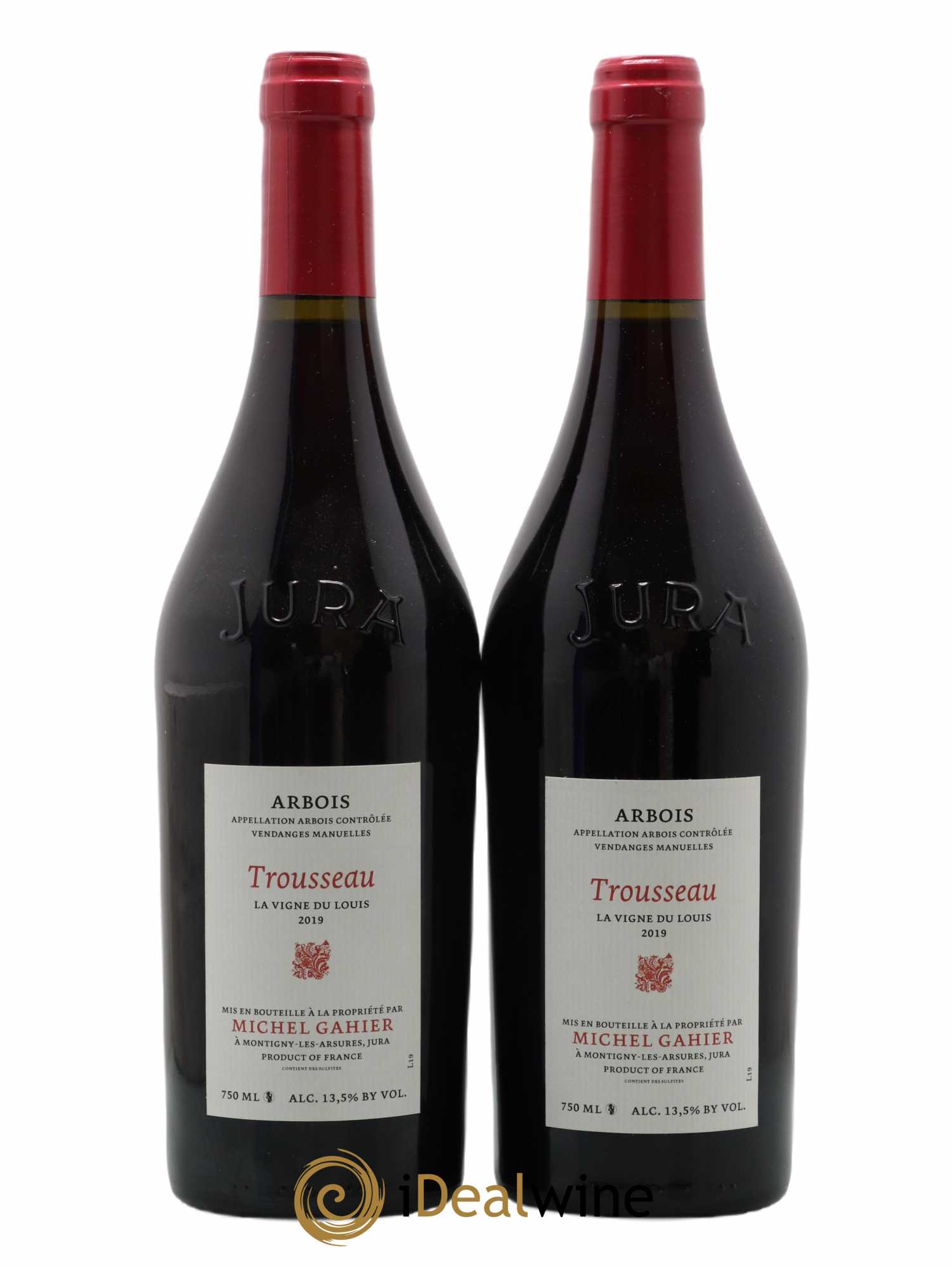Arbois Trousseau La Vigne du Louis Michel Gahier 2019 - Lot de 2 bouteilles - 0