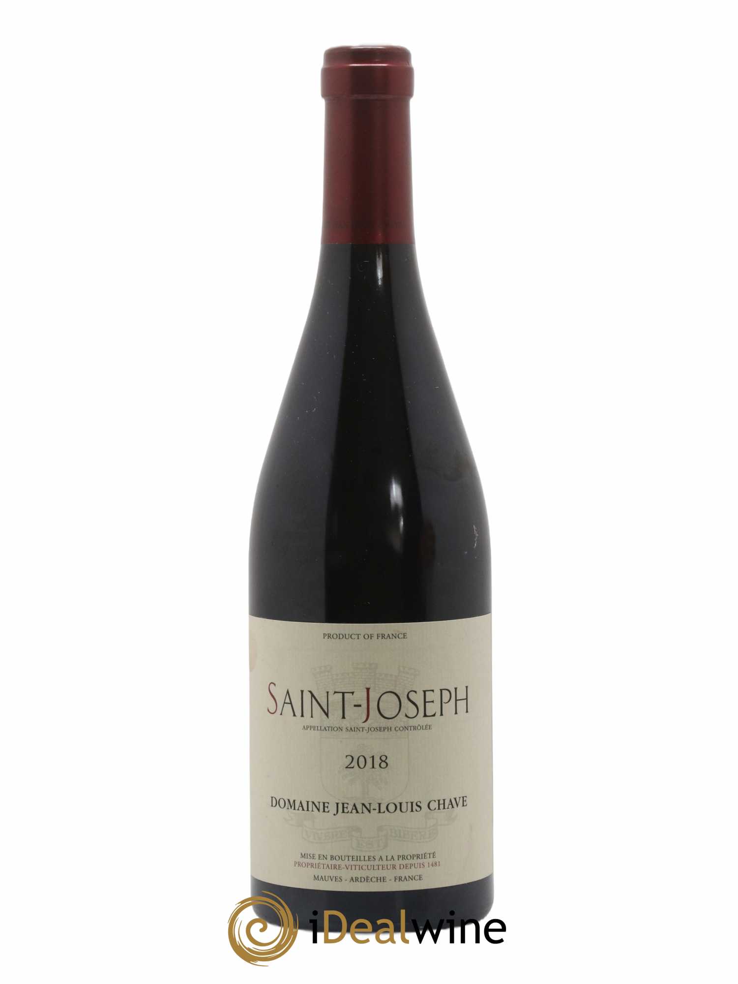 Saint-Joseph Jean-Louis Chave 2018 - Lot de 1 bouteille - 0