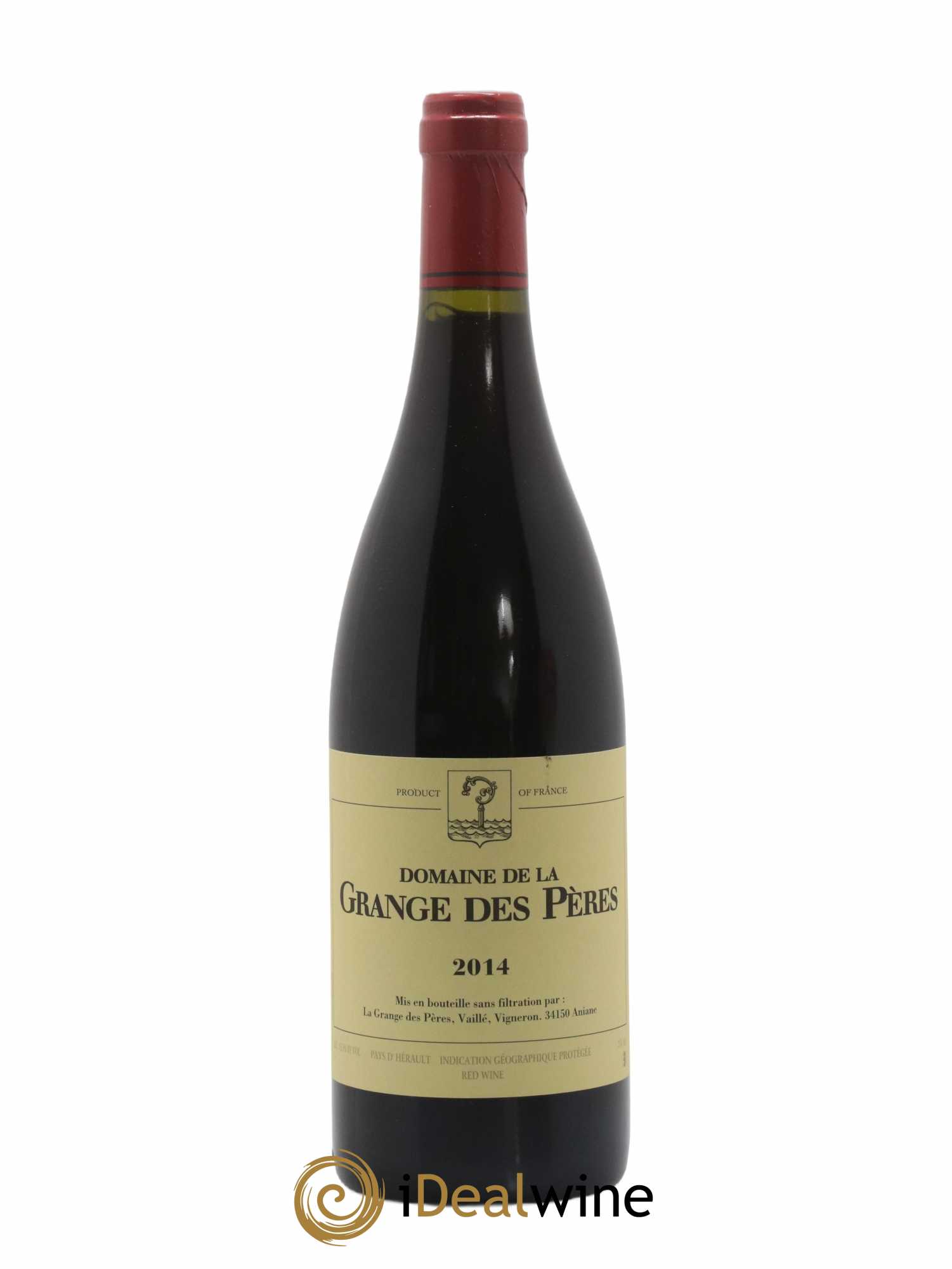 Pays d'Hérault Grange des Pères Laurent Vaillé 2014 - Lot de 1 bouteille - 0