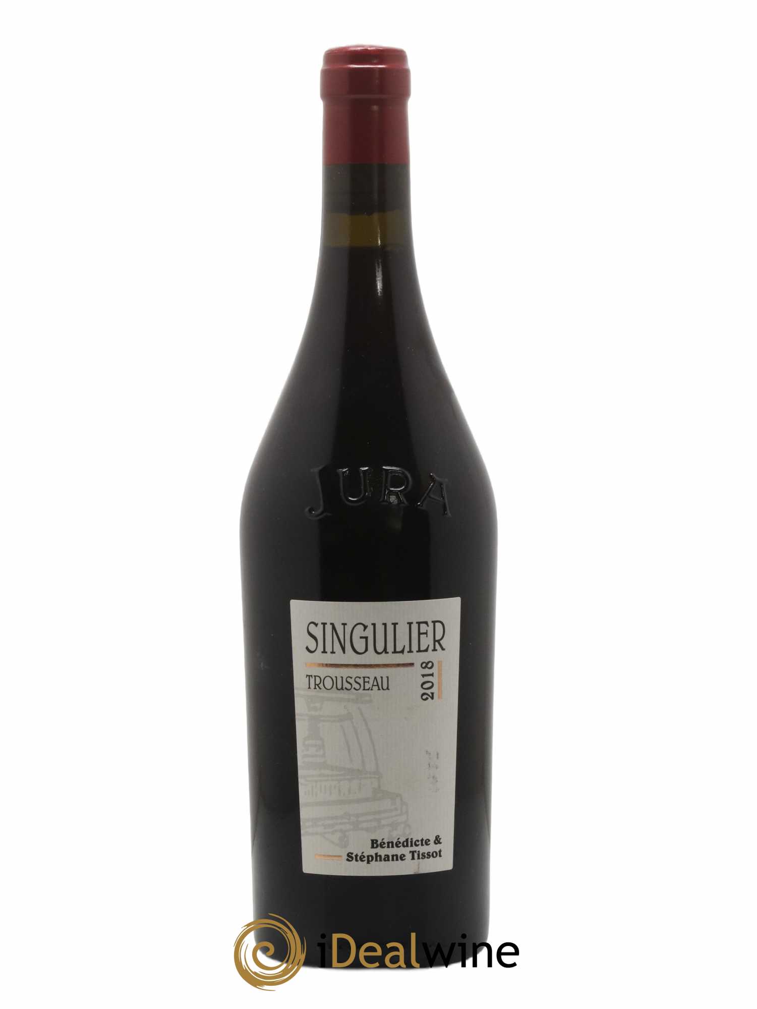 Arbois Trousseau Singulier Bénédicte et Stéphane Tissot 2018 - Lot de 1 bouteille - 0