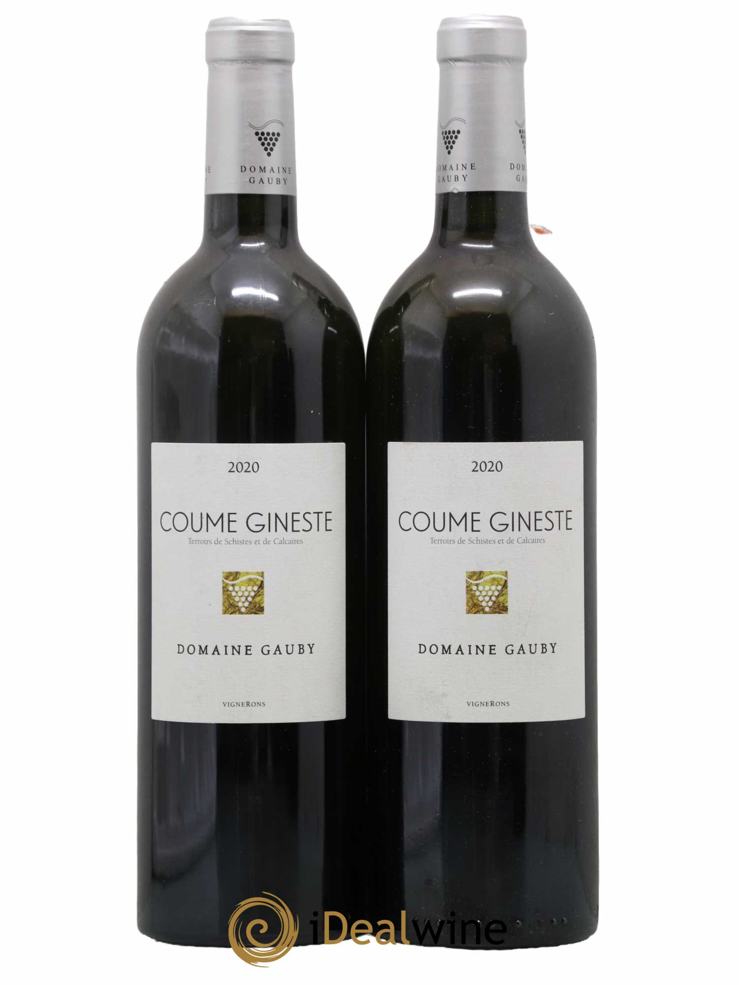 Côtes Catalanes Coume Gineste Gauby (Domaine) 2020 - Lot de 2 bouteilles - 0