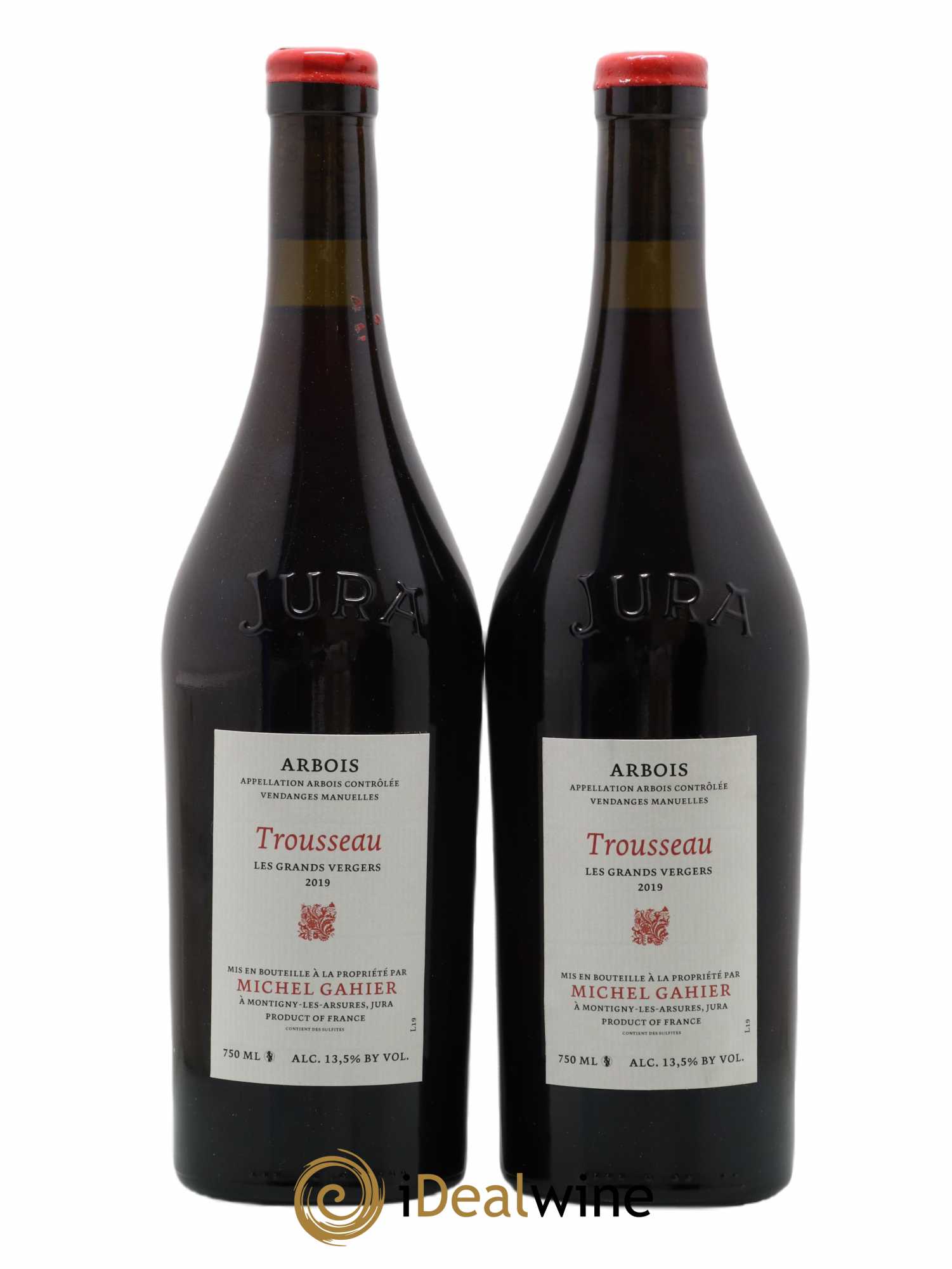 Arbois Trousseau Les Grands Vergers Michel Gahier 2019 - Lot de 2 bouteilles - 0