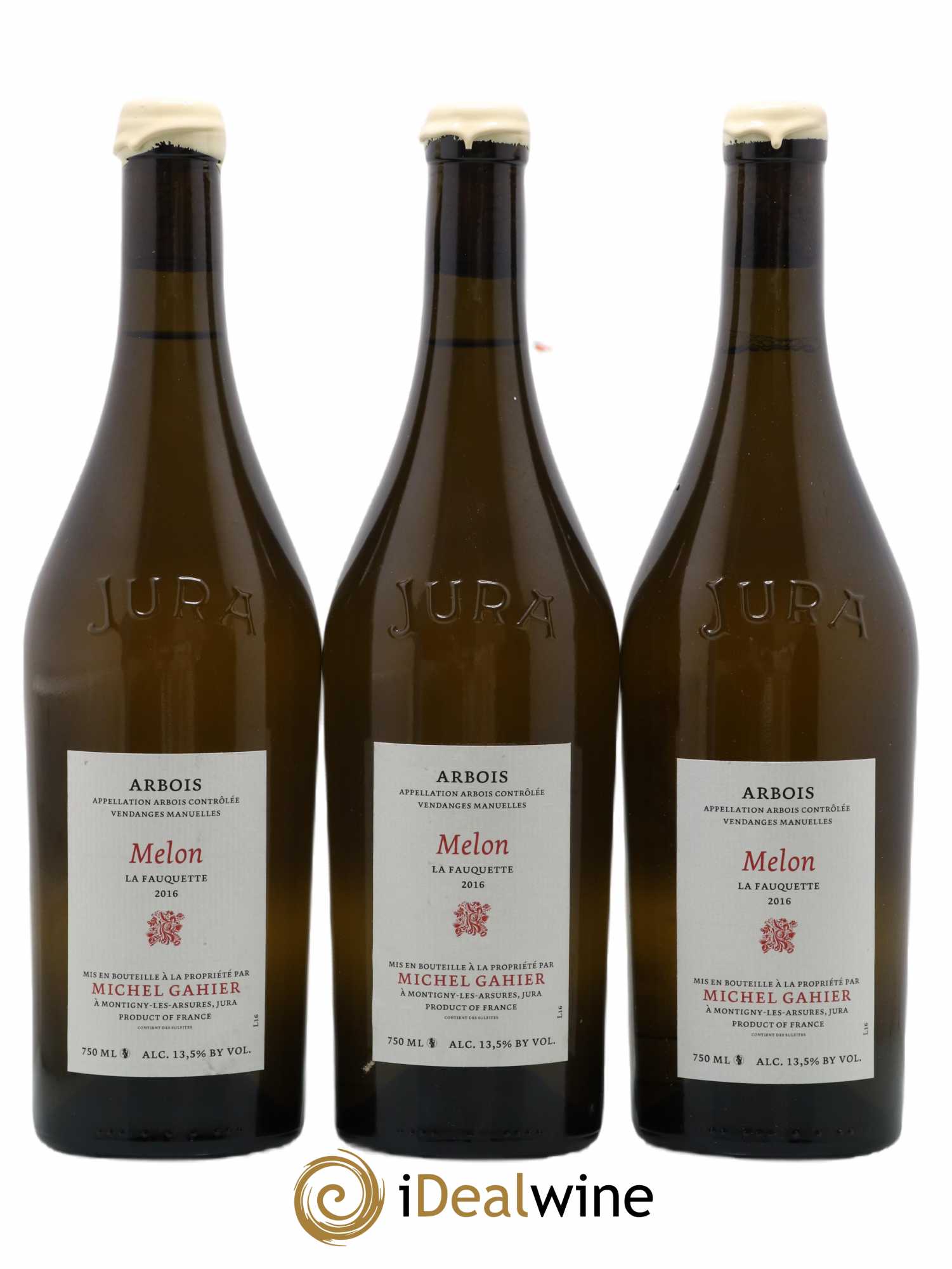 Arbois La Fauquette Domaine Gahier 2016 - Posten von 3 Flaschen - 0