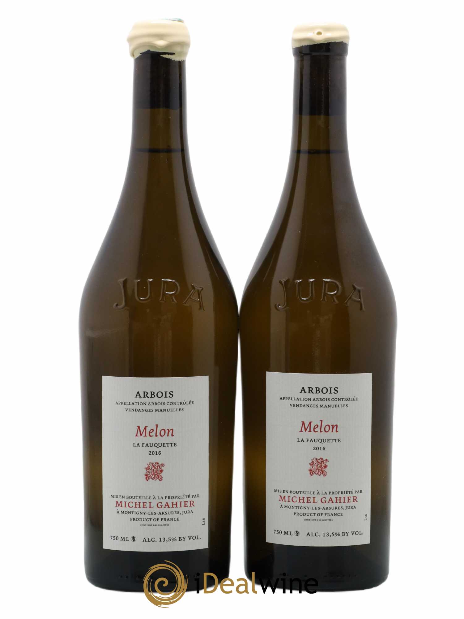 Arbois La Fauquette Domaine Gahier 2016 - Posten von 2 Flaschen - 0