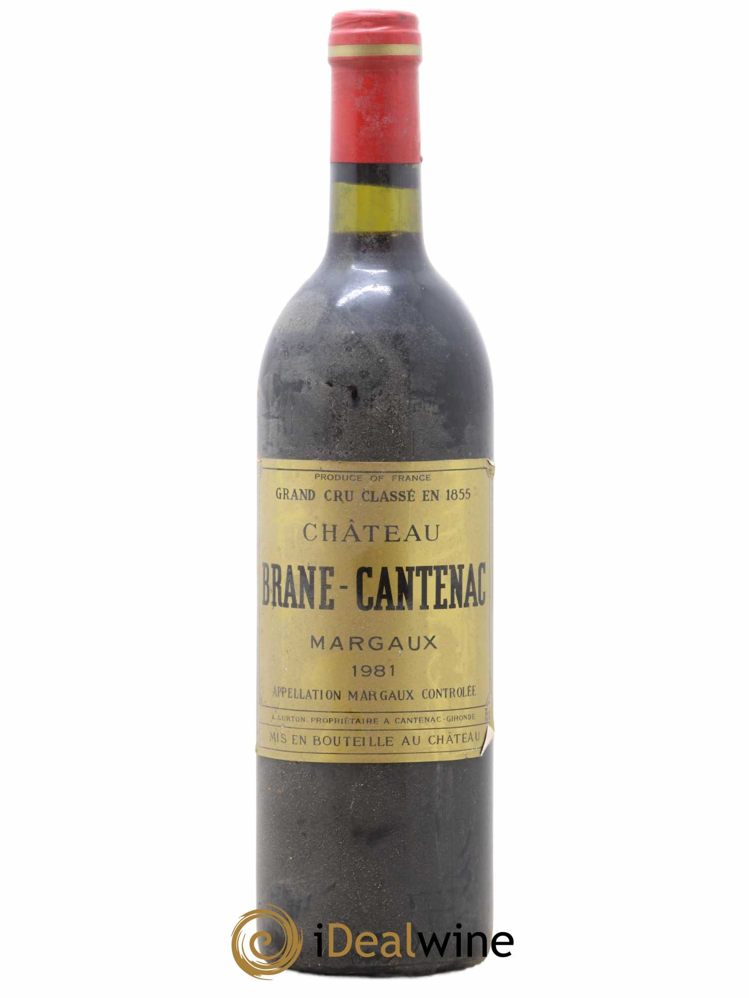 Château Cantenac Brown 3ème Grand Cru Classé 1981 - Lot de 1 bouteille - 0
