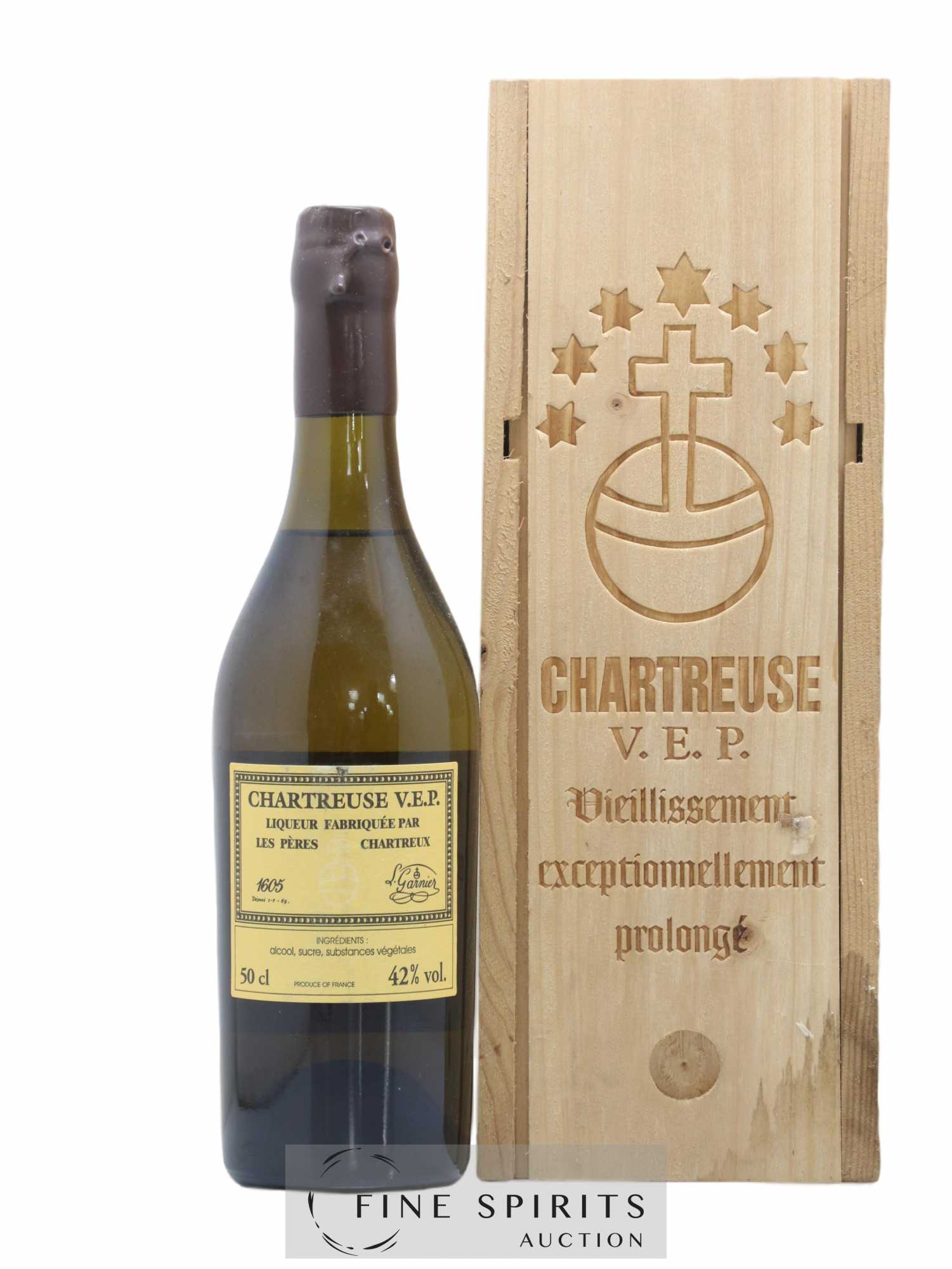 Chartreuse Of. Jaune V.E.P. Mise 2004 - Lot de 1 bouteille - 0