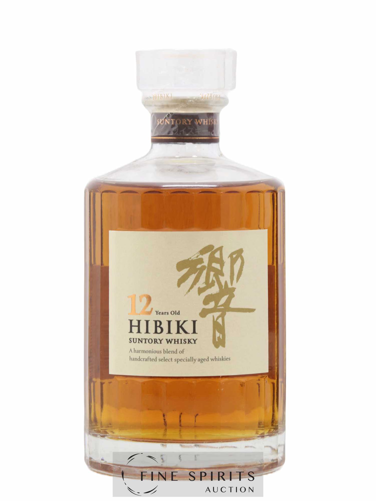 Hibiki 12 years Of. Suntory (70cl.) - Lot de 1 bouteille - 1
