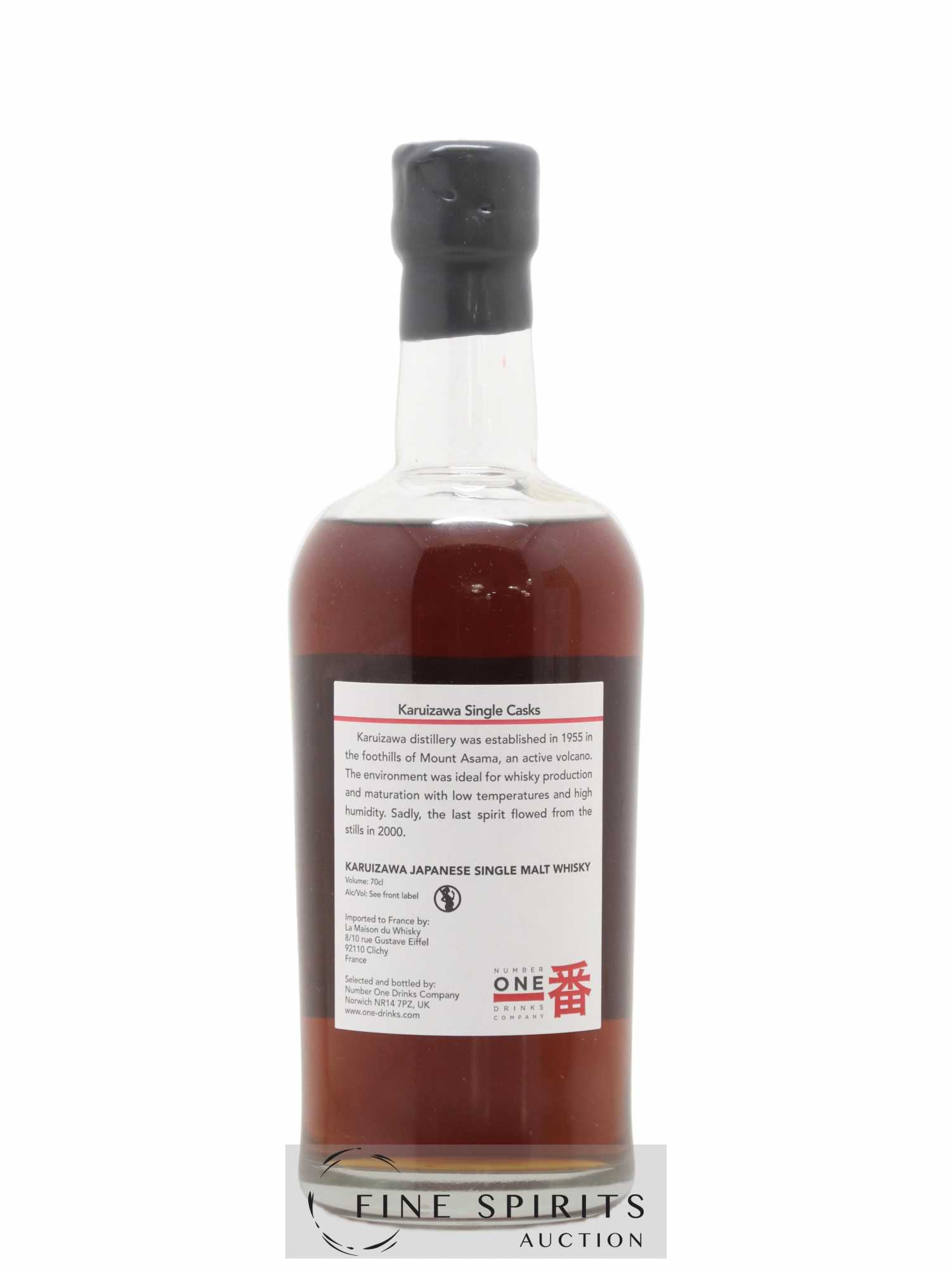 Karuizawa 1984 Number One Drinks Vintage Single Cask n°8173 - bottled 2014 Ex-Bourbon Cask - Lot de 1 bouteille - 2