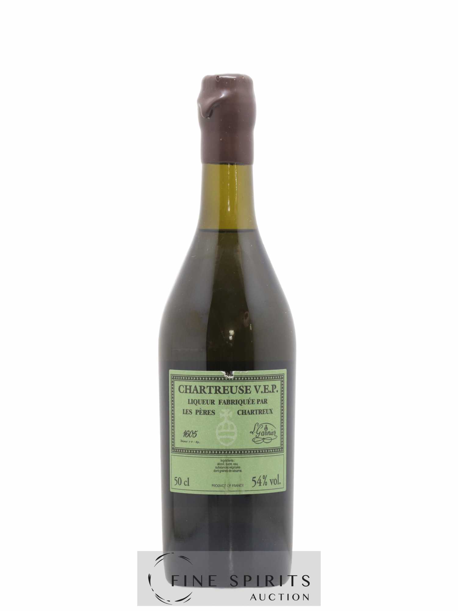 Chartreuse Of. Verte V.E.P. Mise 2010 - Lot de 1 bouteille - 1