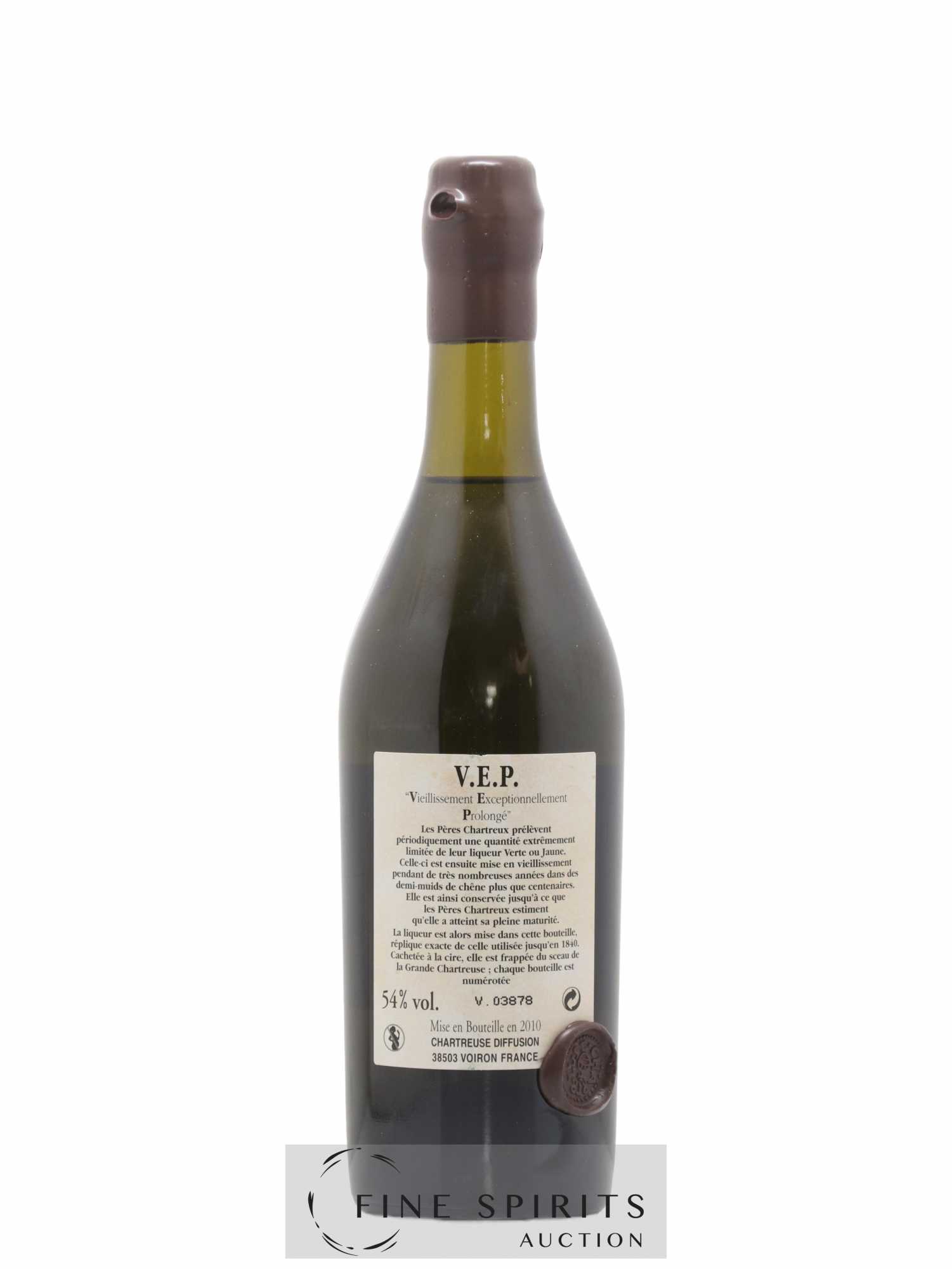 Chartreuse Of. Verte V.E.P. Mise 2010 - Lot de 1 bouteille - 2