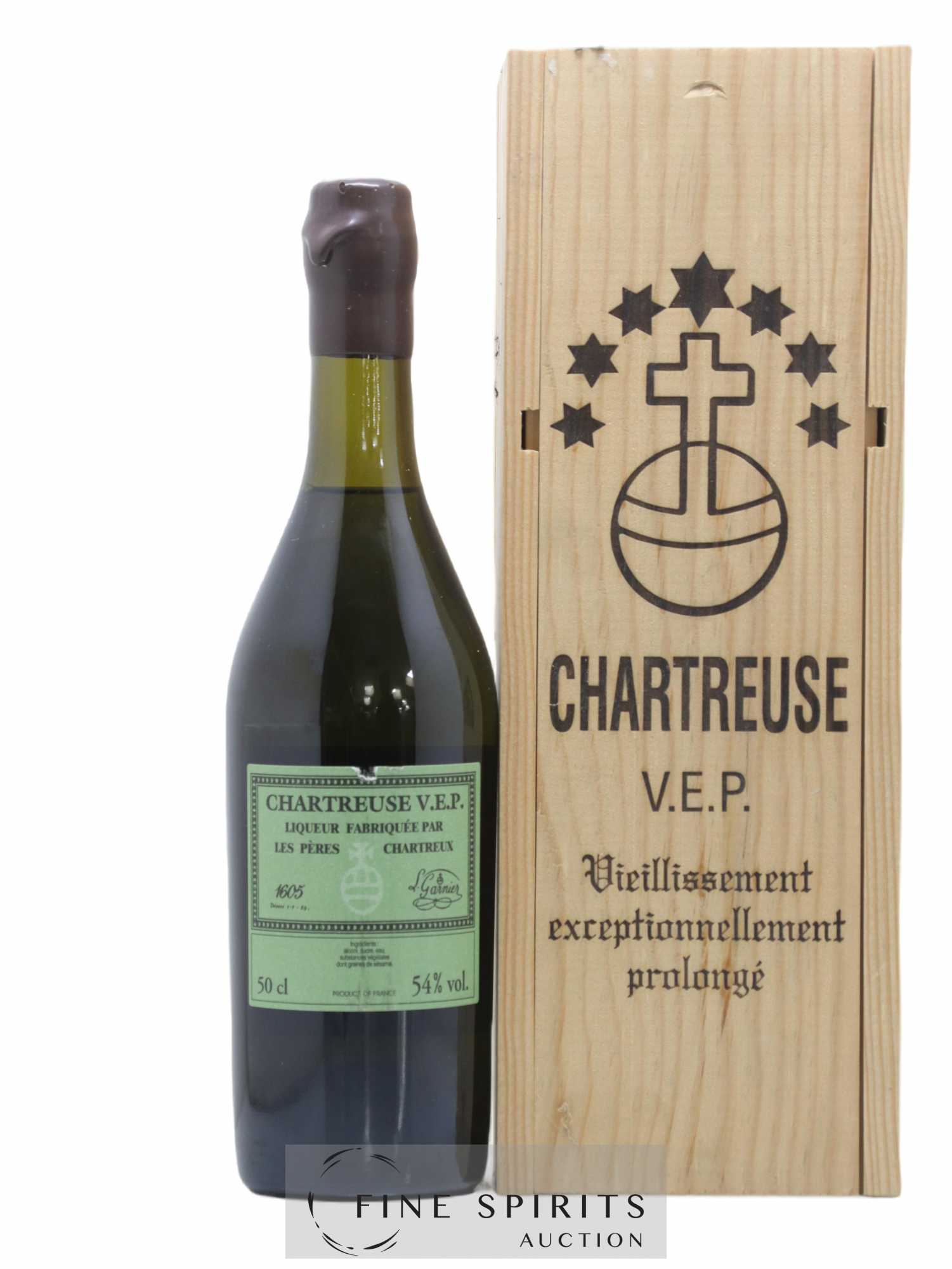 Chartreuse Of. Verte V.E.P. Mise 2010 - Lot de 1 bouteille - 0