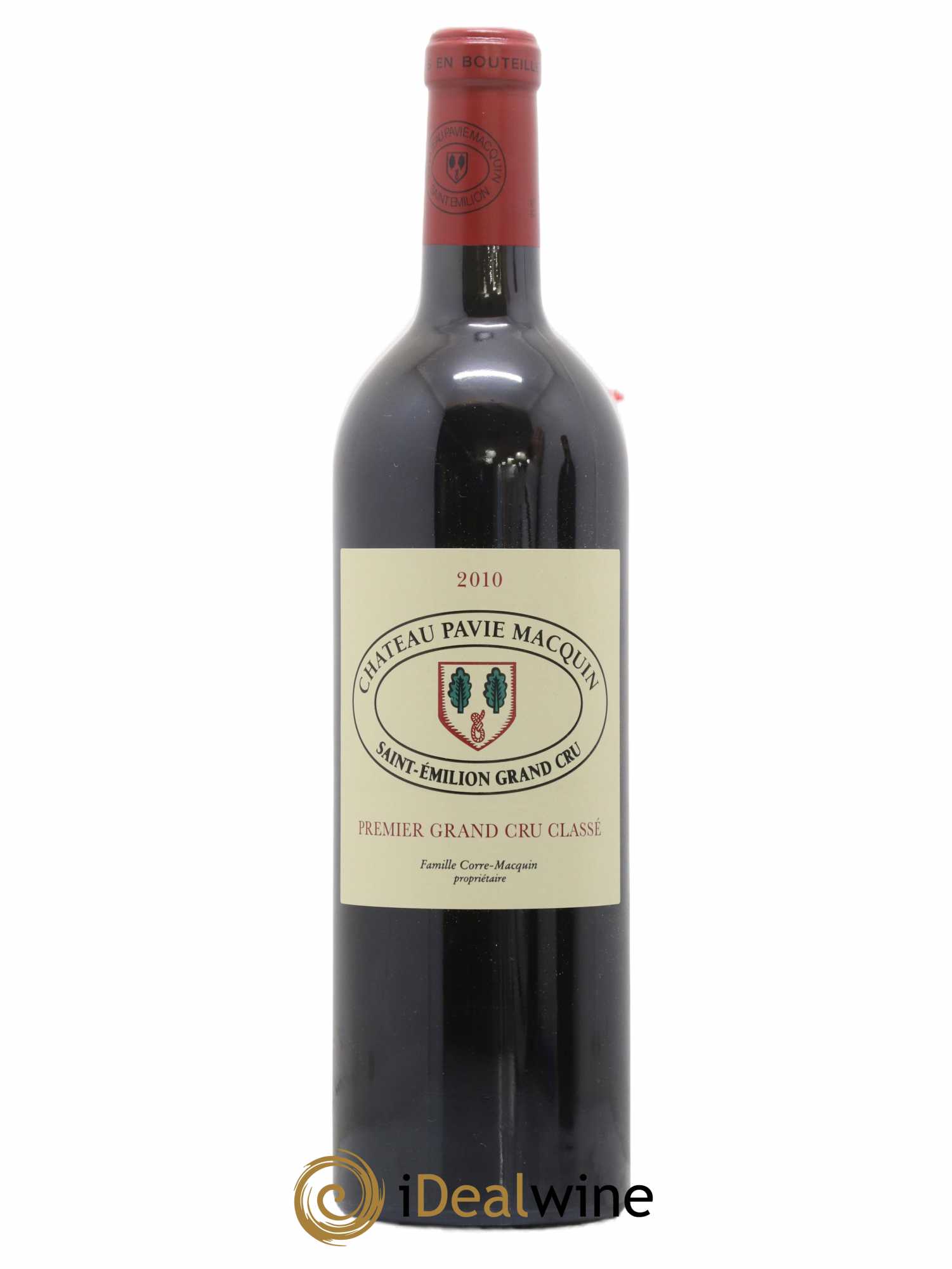Château Pavie Macquin 1er Grand Cru Classé B 2010 - Lot de 1 bouteille - 0