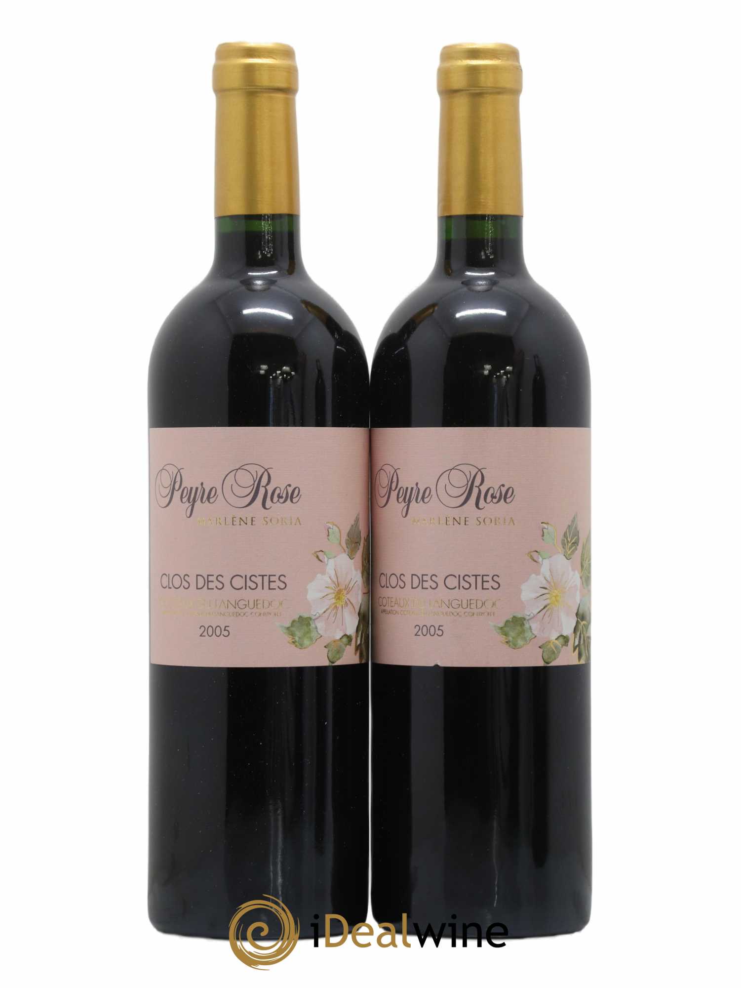 Vin de France (anciennement Coteaux du Languedoc) Domaine Peyre Rose Les Cistes Marlène Soria 2005 - Lot de 2 bouteilles - 0