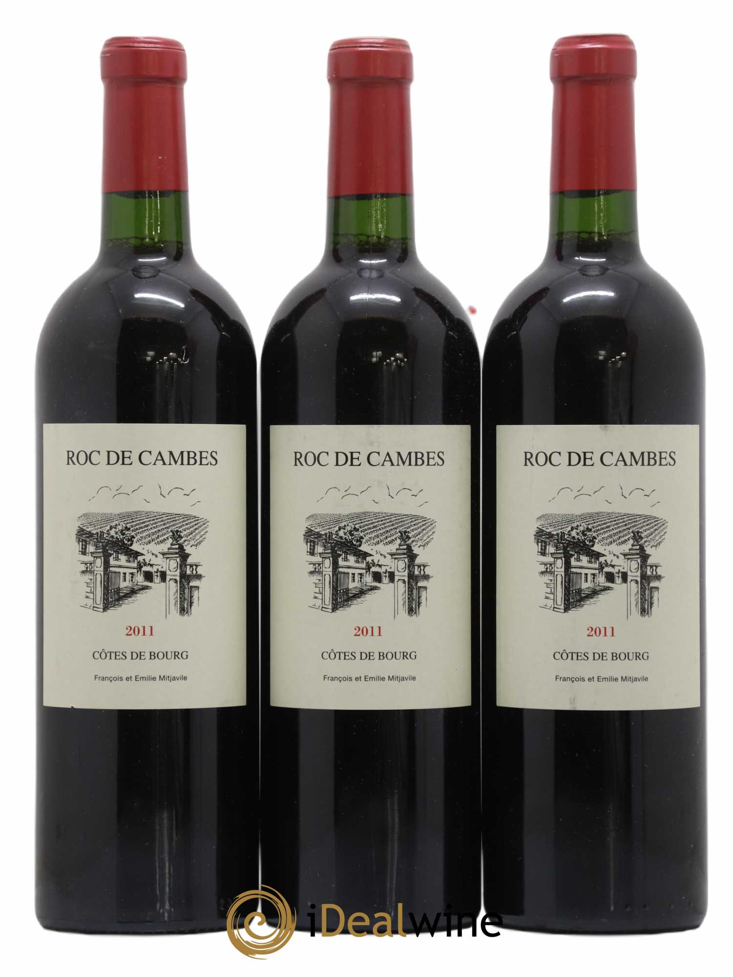Roc de Cambes 2011 - Lotto di 3 bottiglie - 0
