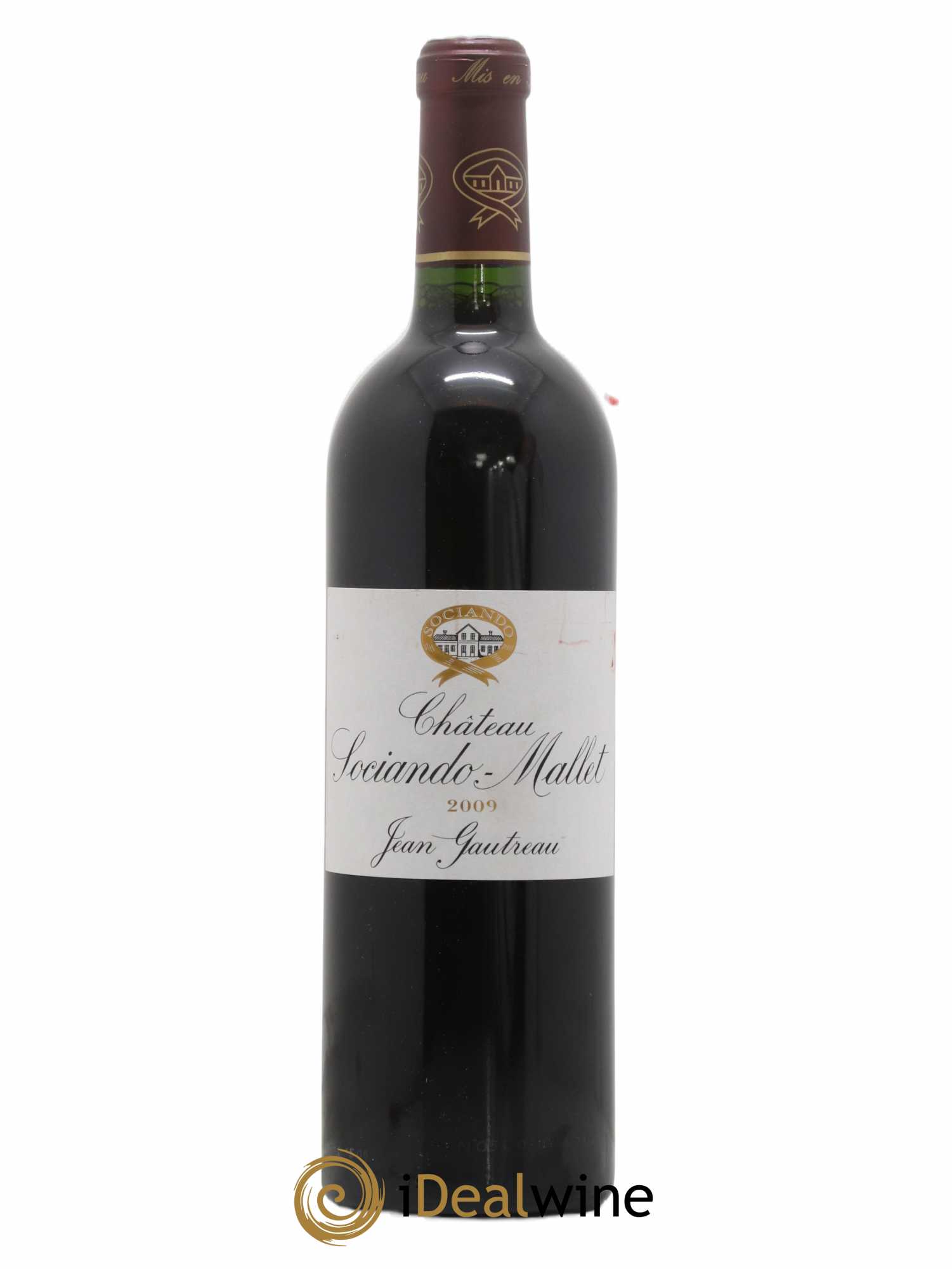 Château Sociando Mallet 2009 - Lot de 1 bouteille - 0