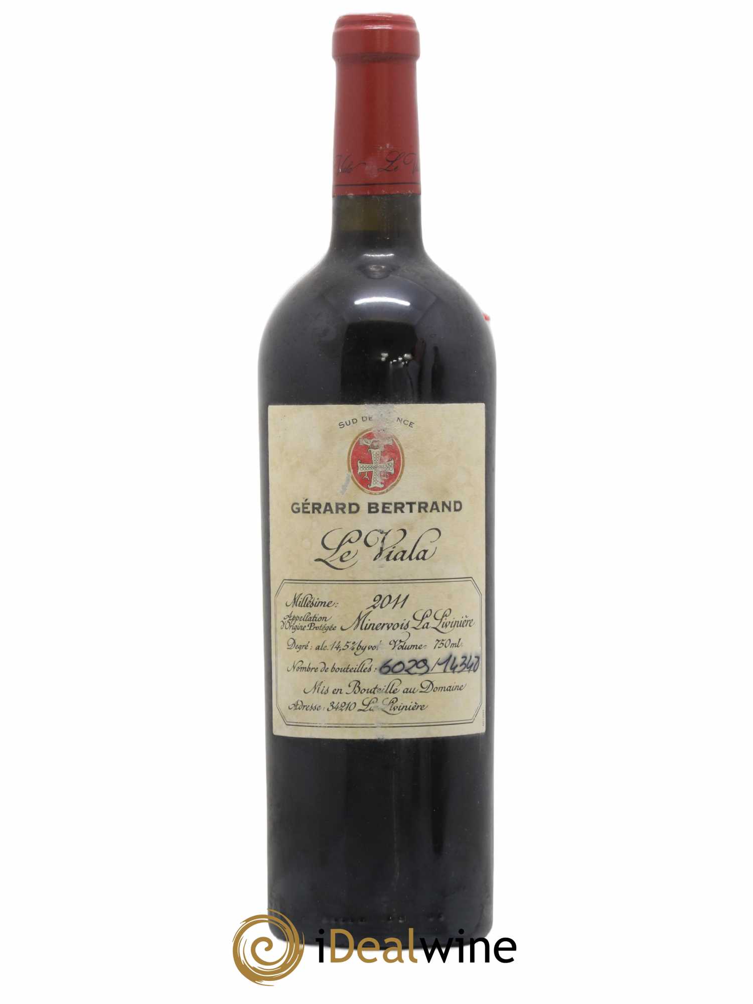 Minervois La Livinière Le Viala Gérard Bertrand 2011 - Lot de 1 bouteille - 0