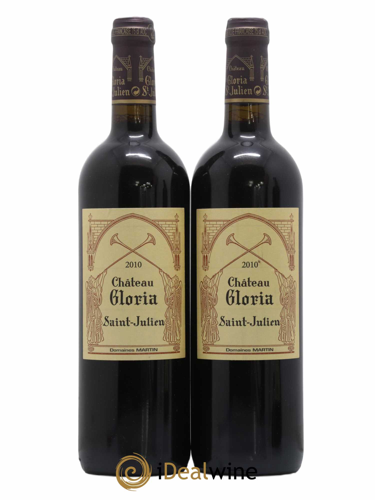 Château Gloria 2010 - Lot de 2 bouteilles - 0
