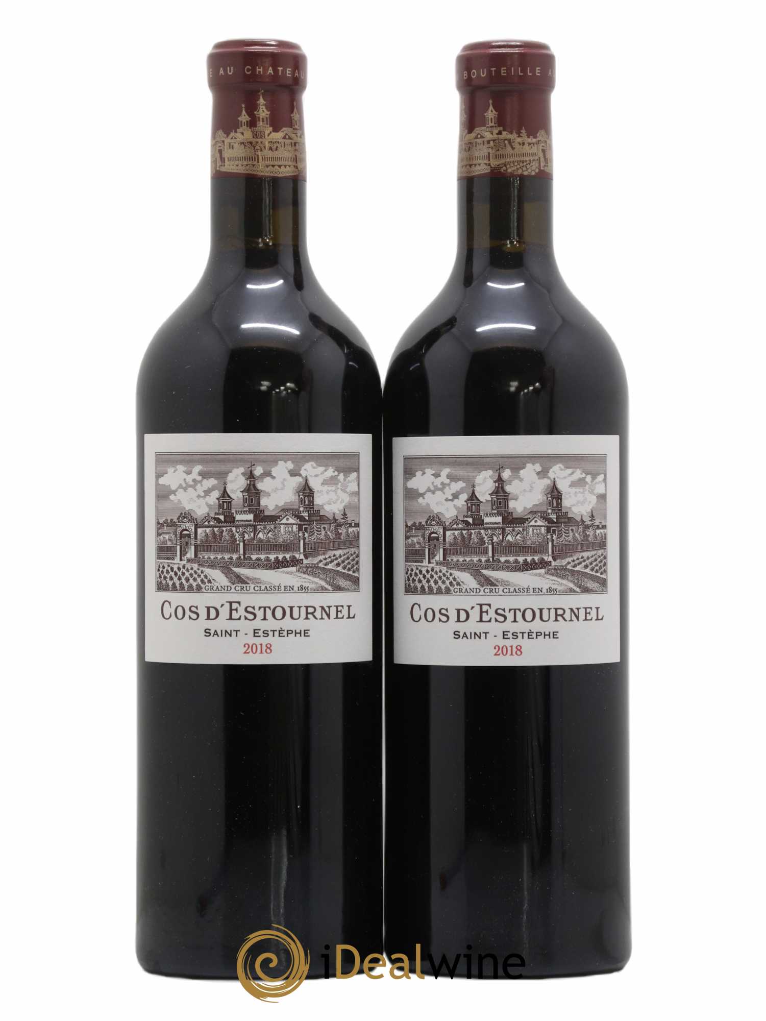 Cos d'Estournel 2ème Grand Cru Classé 2018 - Lot de 2 bouteilles - 0