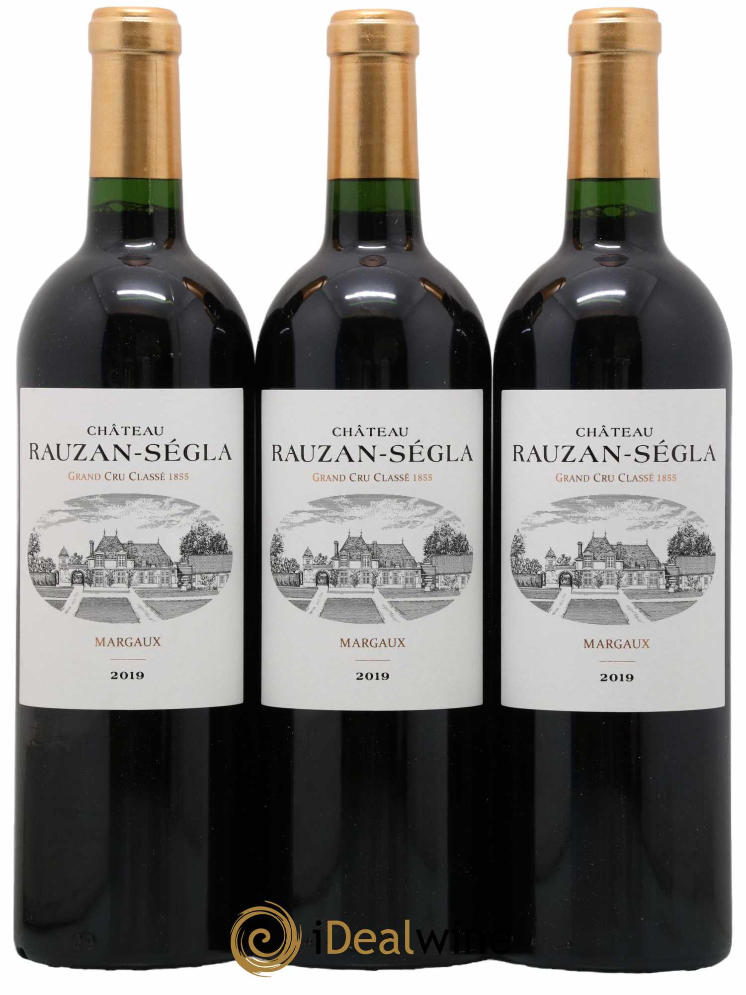 Château Rauzan Ségla Grand Cru Classé 2019 - Lot de 3 bouteilles - 0