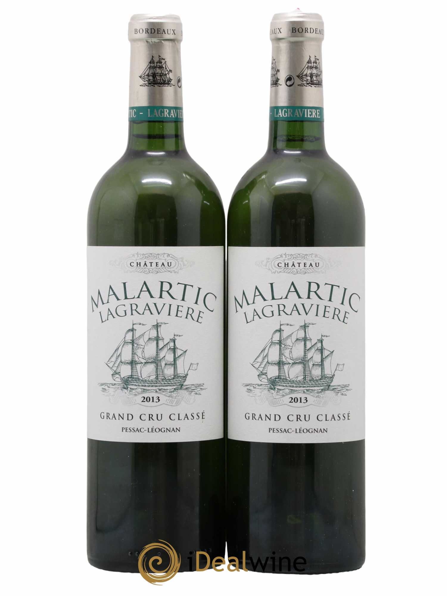 Château Malartic-Lagravière Cru Classé de Graves 2013 - Lot de 2 bouteilles - 0