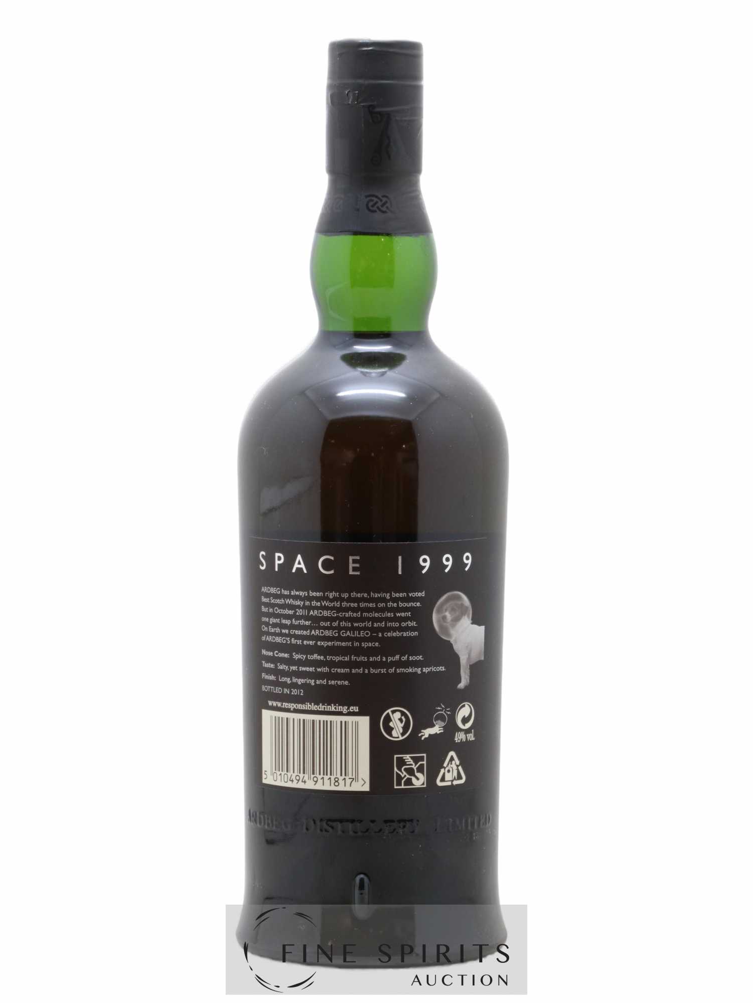 Ardbeg 1999 Of. Galileo - Space bottled in 2012 The Ultimate - Lot de 1 bouteille - 2