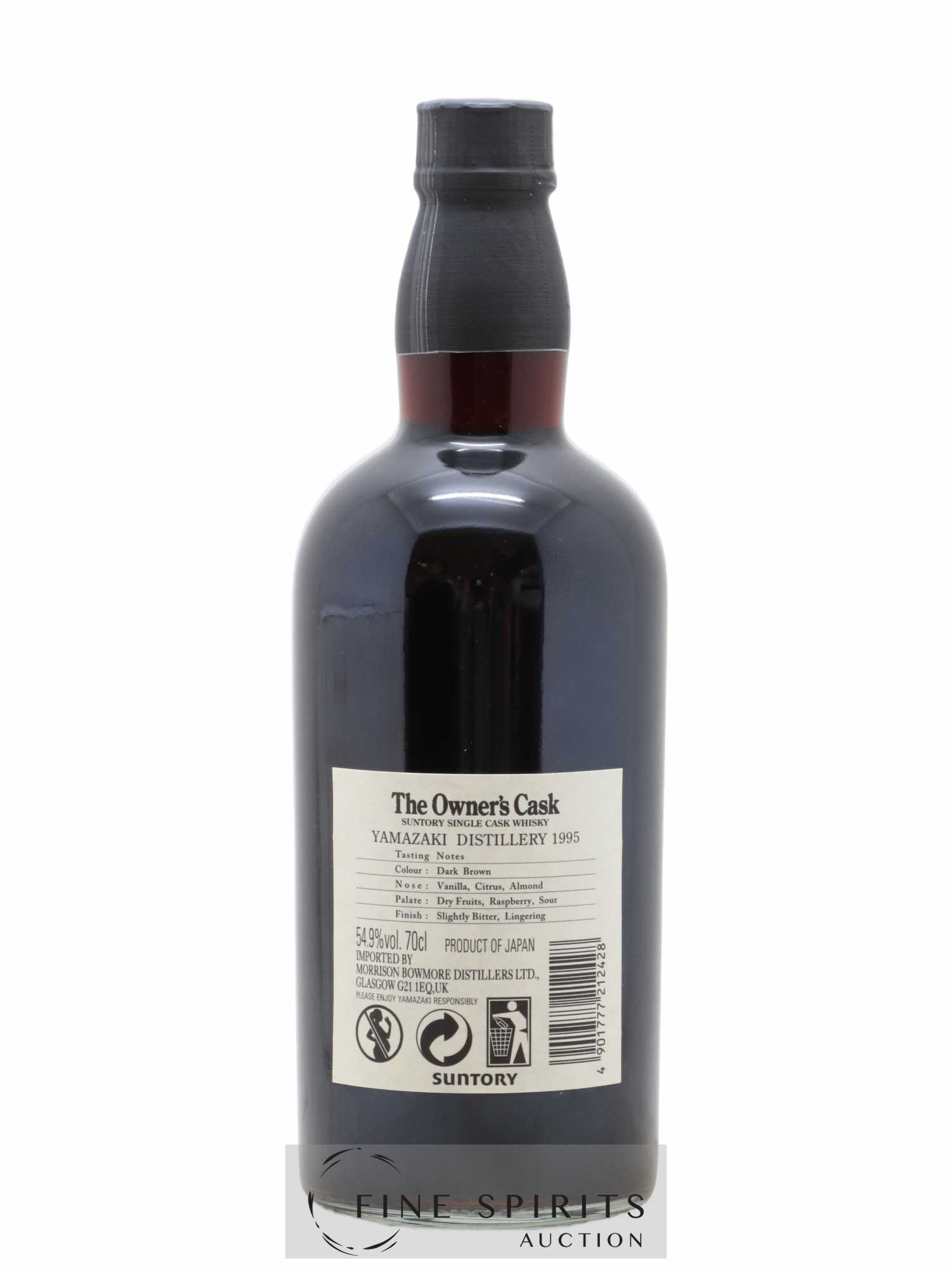 Yamazaki 1995 Of. The Owner's Cask Cask n°5J3020 - bottled 2010 LMDW - Lot de 1 bouteille - 2