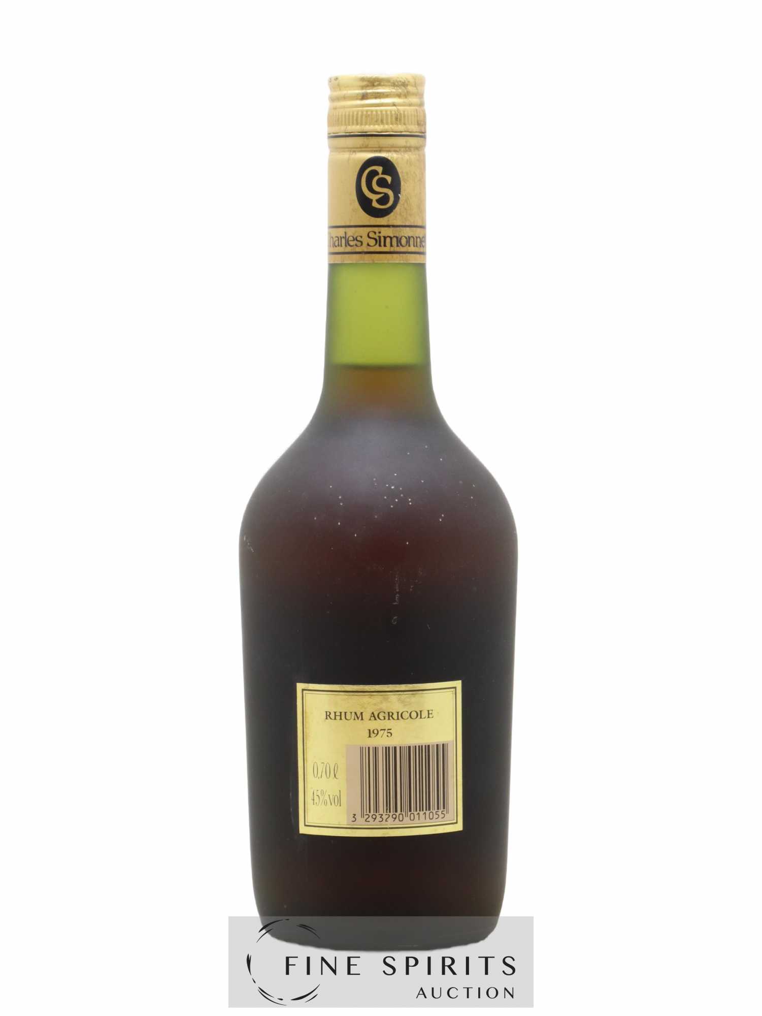 Charles Simonnet 1975 Of. Cuvée XXème Siècle Les Grands Rhums - Lot de 1 bouteille - 1