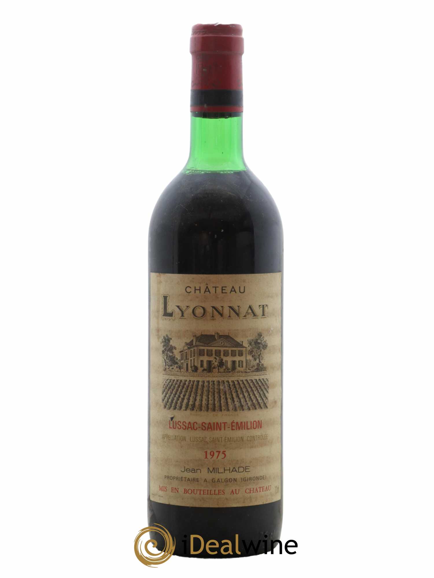 Château Lyonnat 1975 - Lot de 1 bouteille - 0
