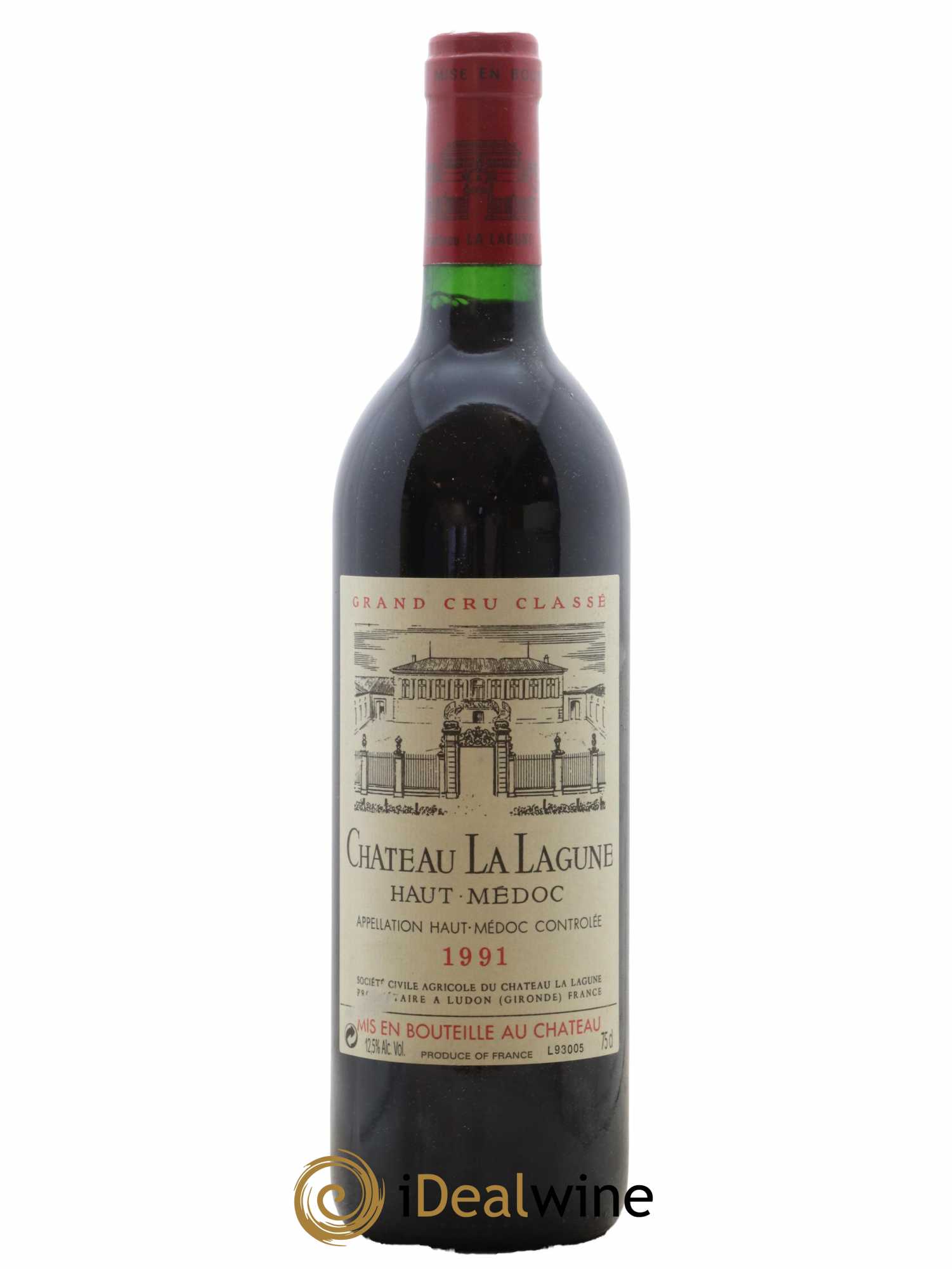 Château la Lagune 3ème Grand Cru Classé 1991 - Lot de 1 bouteille - 0