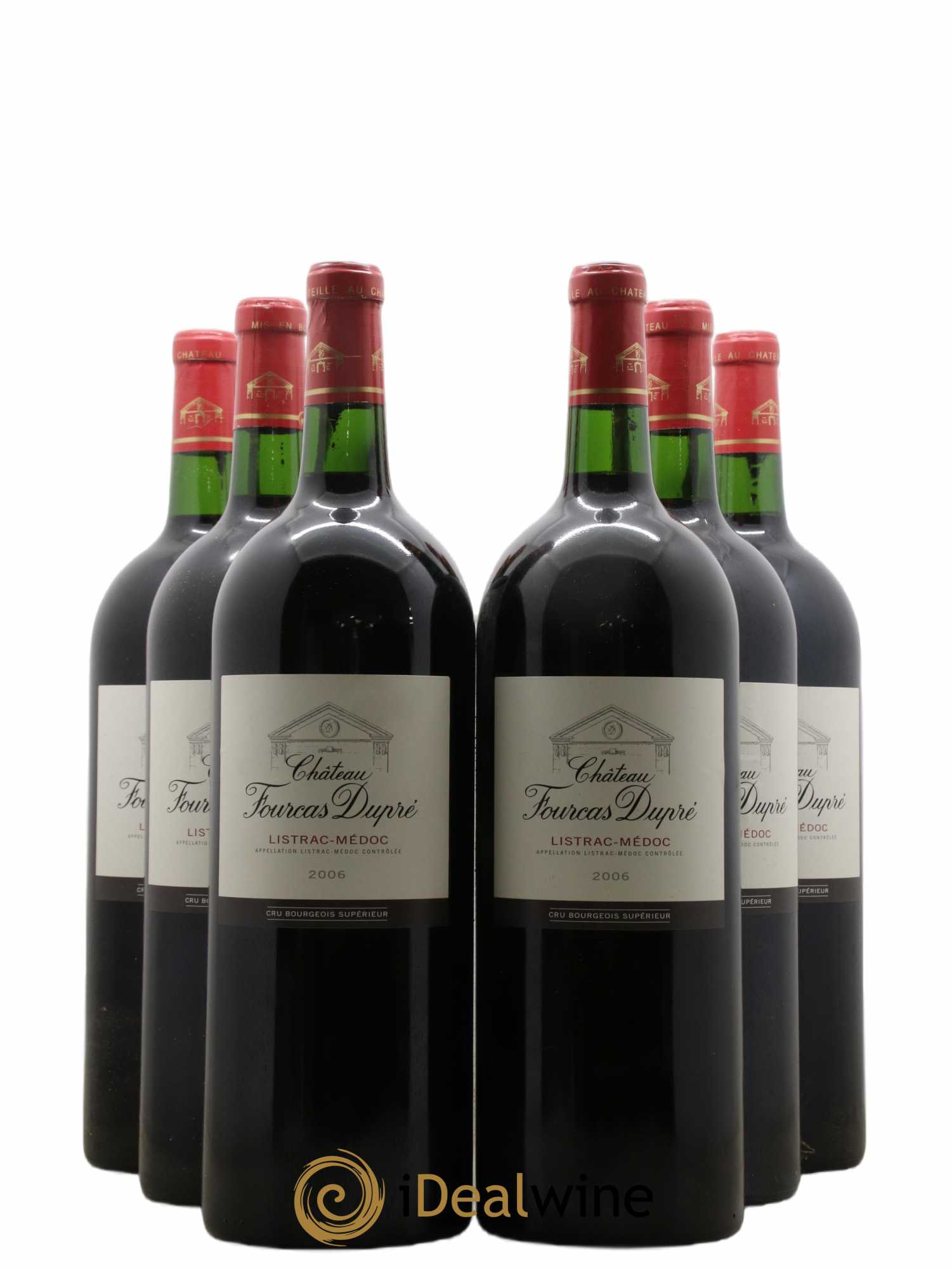 Château Fourcas Dupré 2006 - Lot de 6 magnums - 0