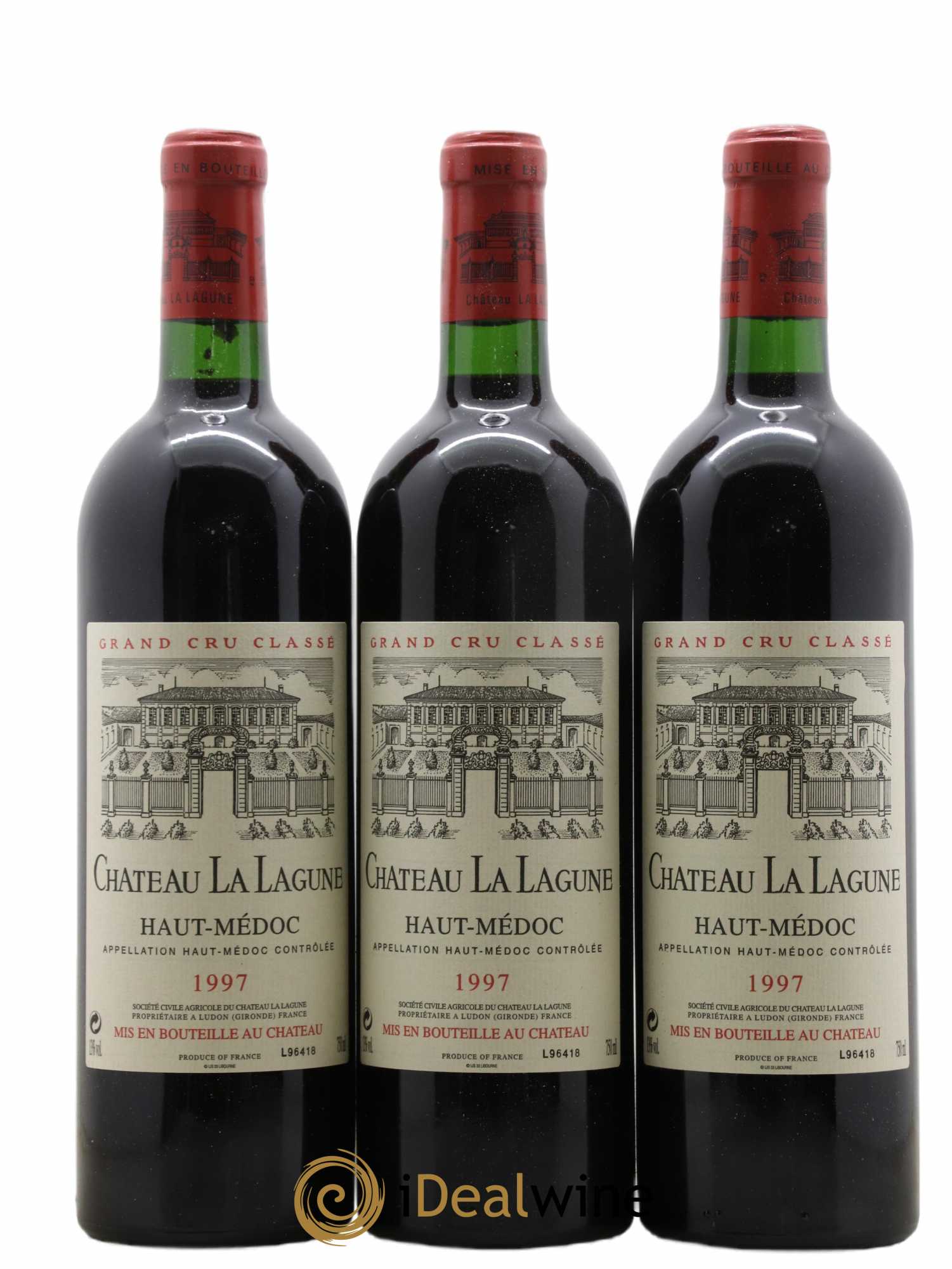 Château la Lagune 3ème Grand Cru Classé 1997 - Posten von 12 Flaschen - 3