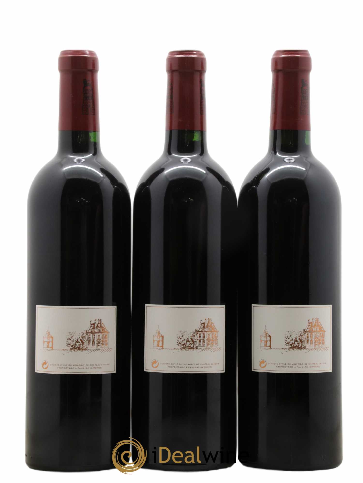 Château Latour 1er Grand Cru Classé 1998 - Lot de 12 bouteilles - 6