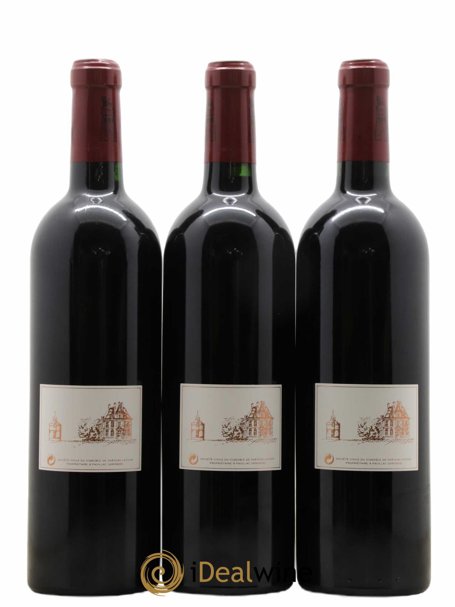 Château Latour 1er Grand Cru Classé 1998 - Lot de 12 bouteilles - 8