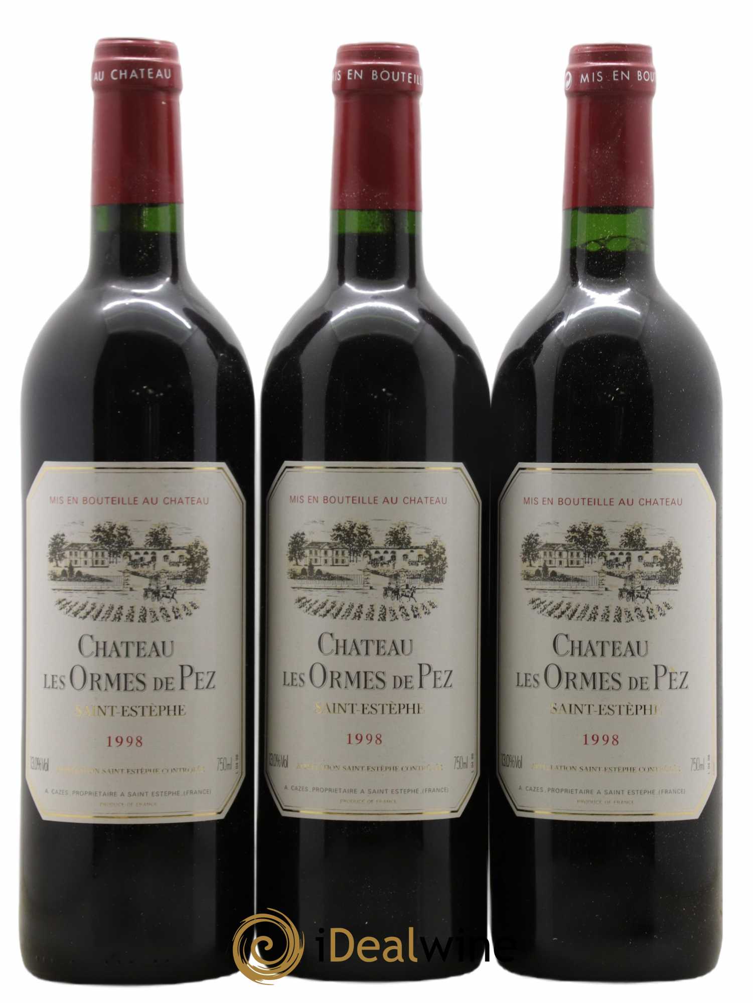 Château les Ormes de Pez 1998 - Lot de 12 bouteilles - 2